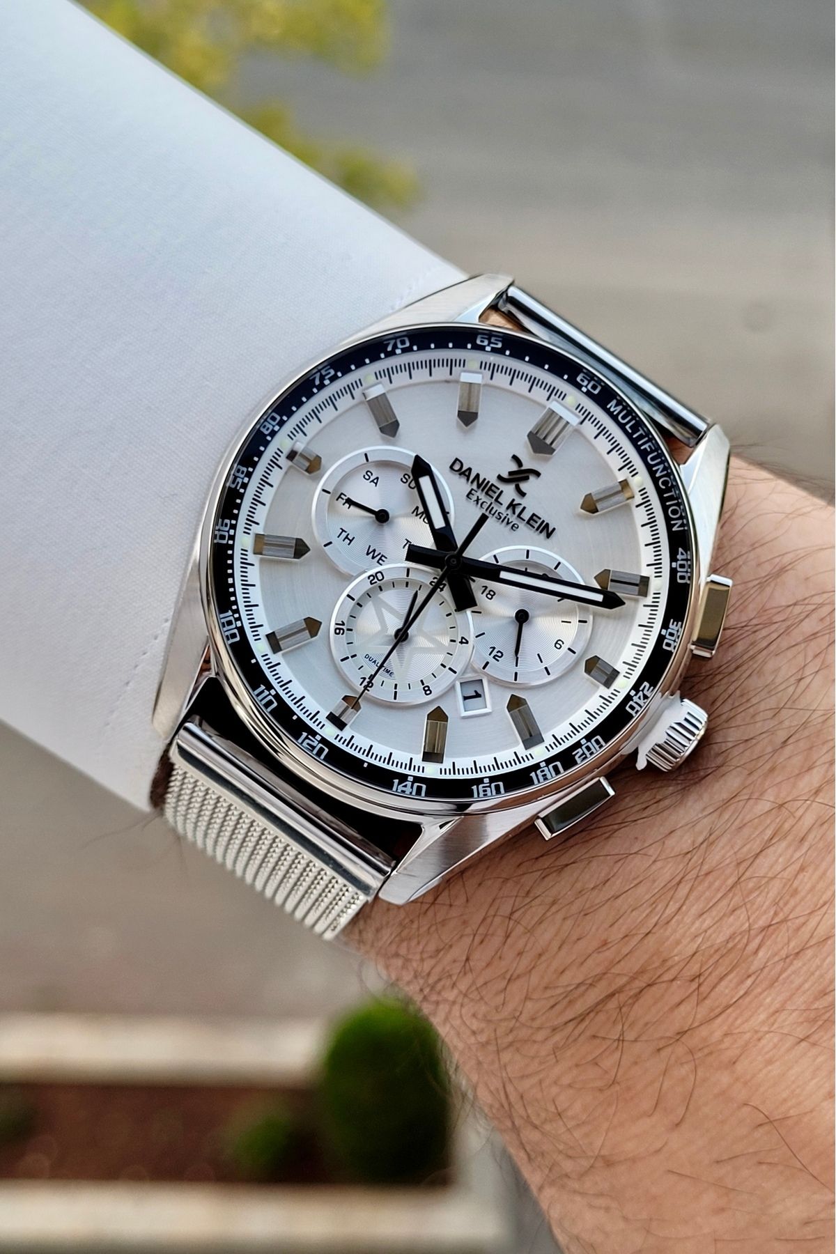 Daniel Klein Silver Renk 24 Ay Garantili Fonksiyonları Aktif Erkek Kol Saati