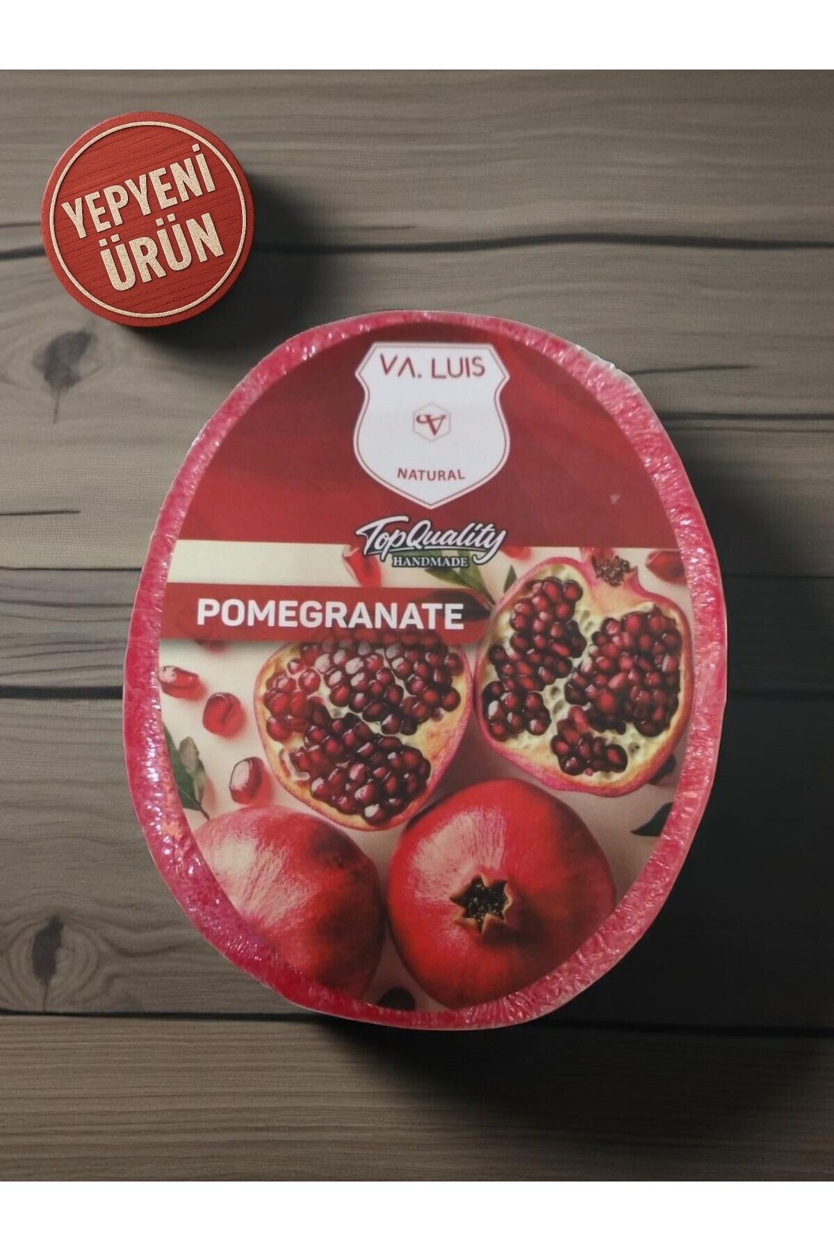 Va.Luis-Handmade Pomegranate Extract Sponge Soap - Moisturizing Purifying 130 Grams 6