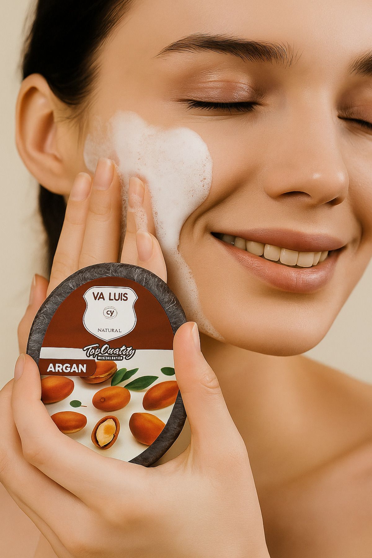 Va.Luis Argan Silk & Soft Bar (İpeksi dokunuş, hassas temizlik) Sponge Soap