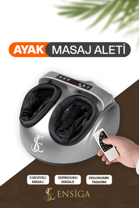 Mega Plus Ayak Masaj Aleti, Uzaktan Kumandalı Elektrikli Isı Ile Derin Yoğurm...