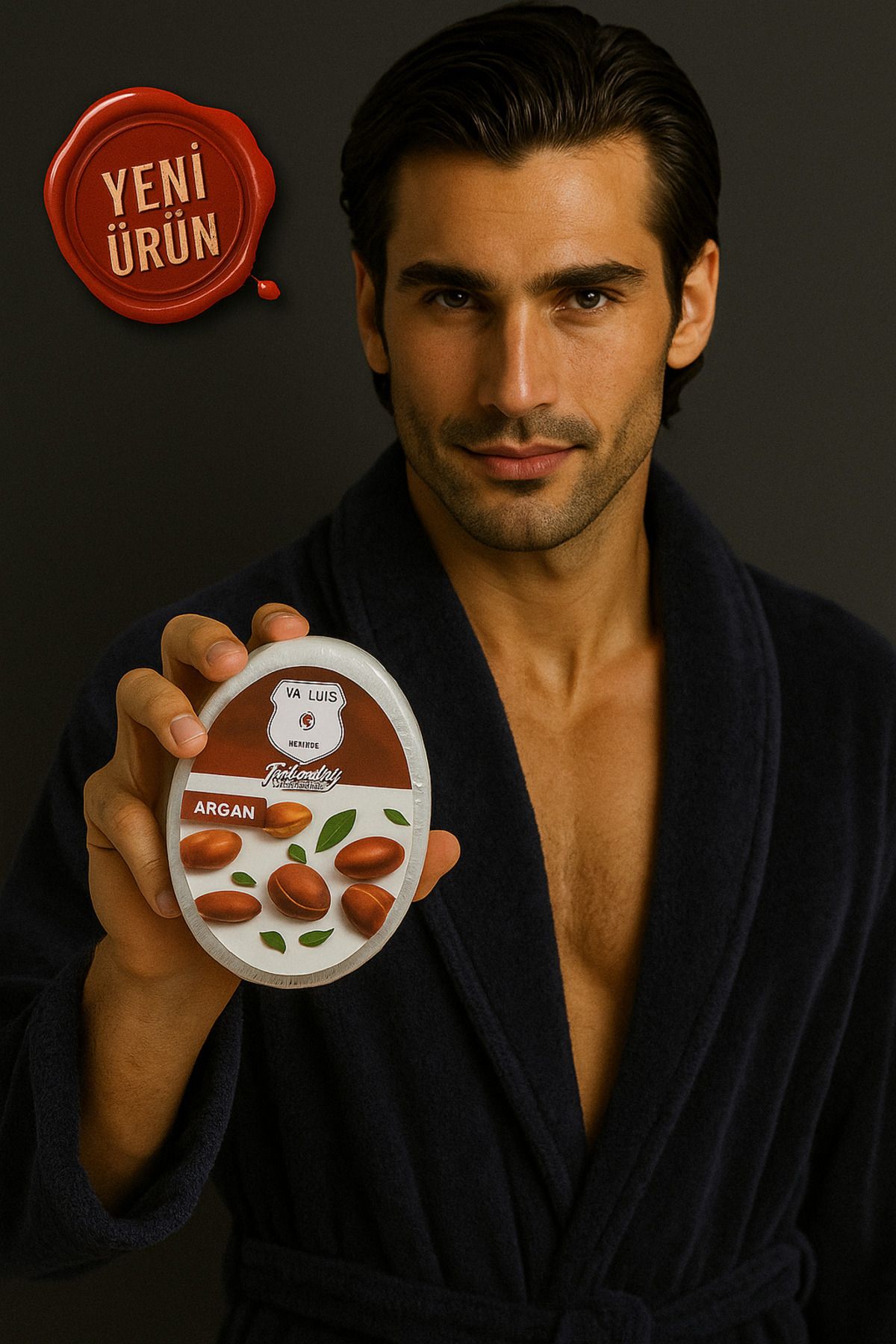 Va.Luis Argan Silk & Soft Bar (İPEKSİ DOKUNUŞ, HASSAS TEMİZLİK) Sponge Soap-sünger Sabun 130gr