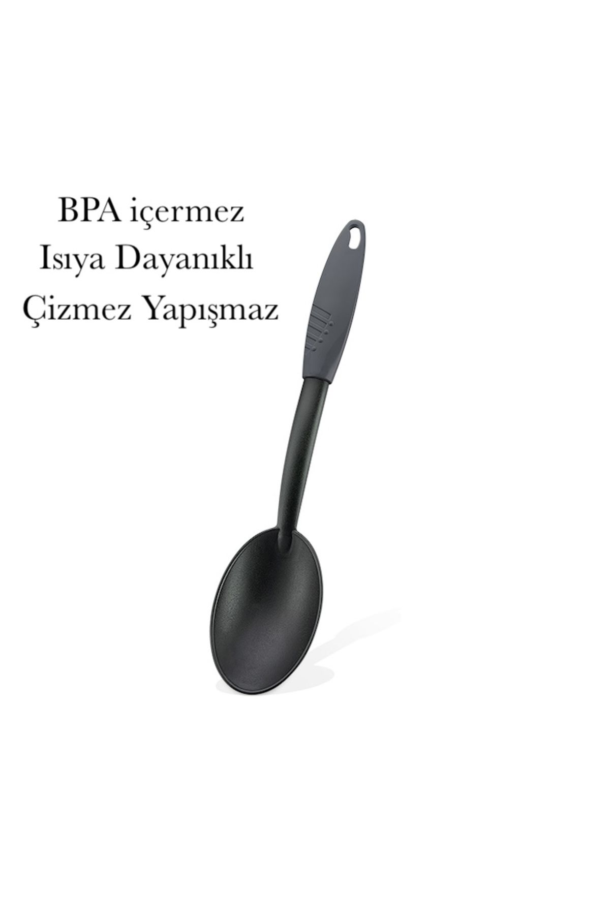 Mons QLUX çizmez yapışmaz servis kaşığı BPA İÇERMEZ Isıya dayanıklı Gıdaya Uygun Pişirme ve servis kaşığı
