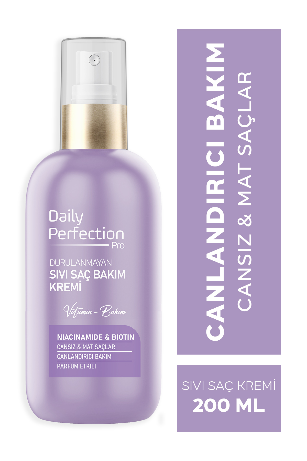 DAILY PERFECTION PRO Sıvı Saç Bakım Kremi Canlandırıcı Bakım 200 ml — AK-13