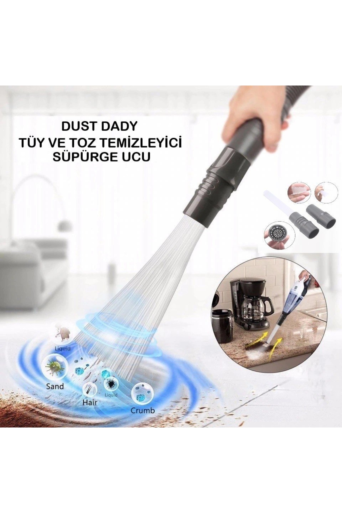 Dust Dady Dust Remover Broom Tip