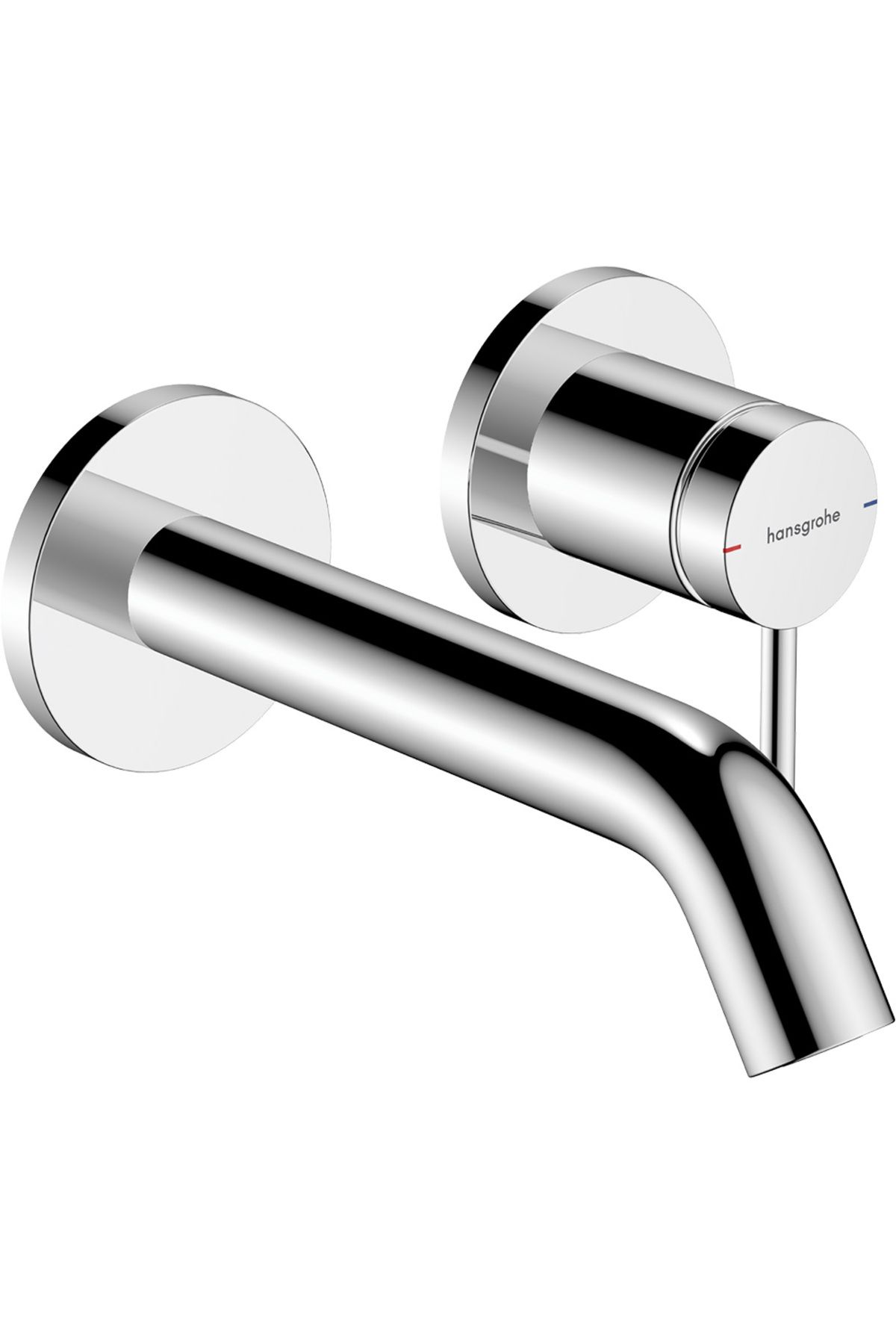 Hansgrohe Tecturis S Ankastre Duvara Monte EcoSmart+ 16,5 Cm Gaga İle Tek Kollu Lavabo Bataryası
