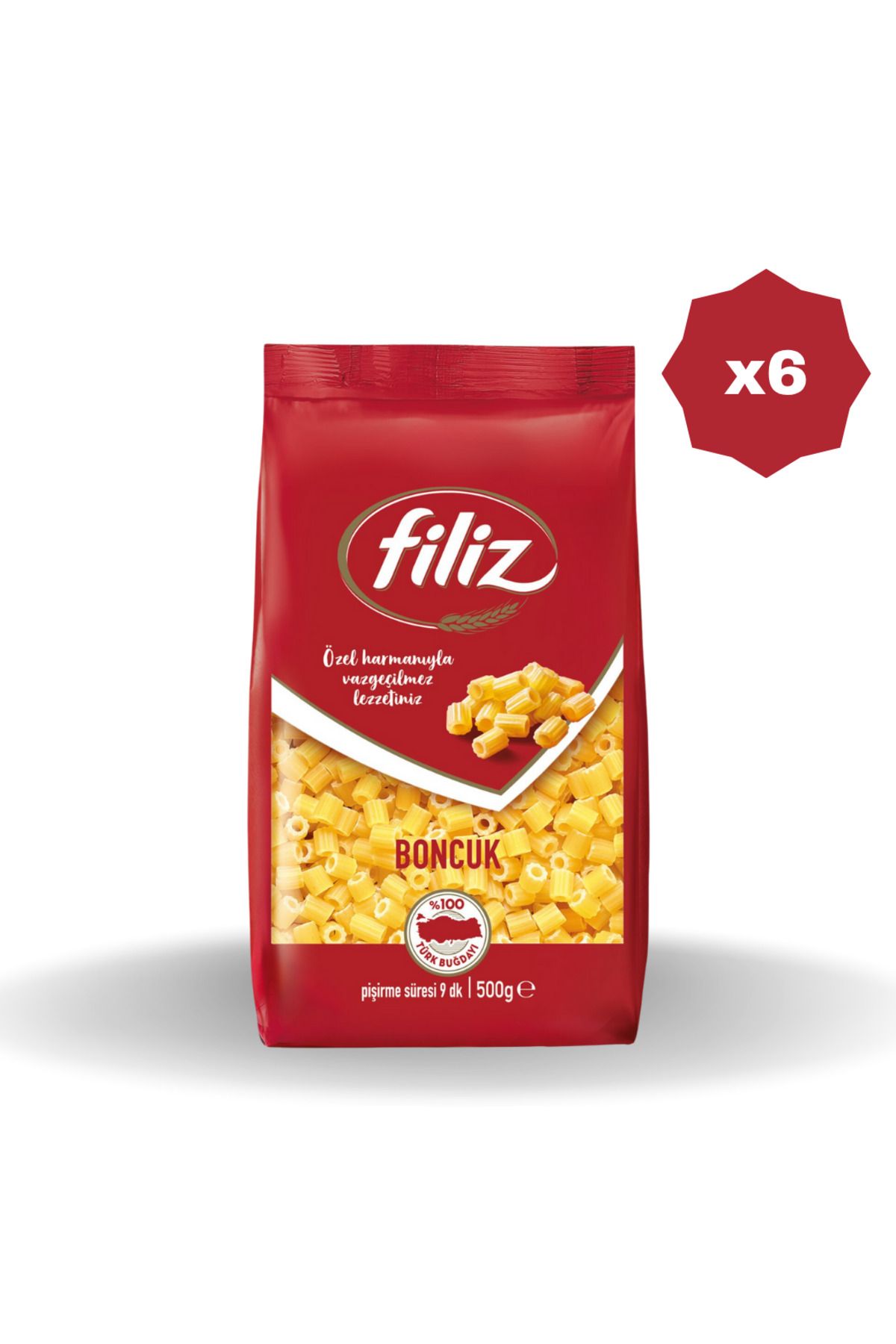 FİLİZ BONCUK MAKARNA 500 GR - (6 ADET)
