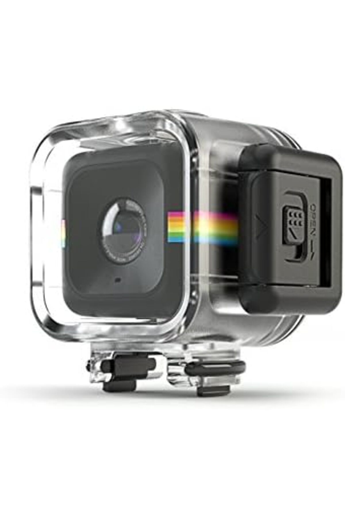 Polaroid-Waterproof Shockproof Case for Polaroid CUBE HD Action Lifestyle Camera - Connects to All M 1