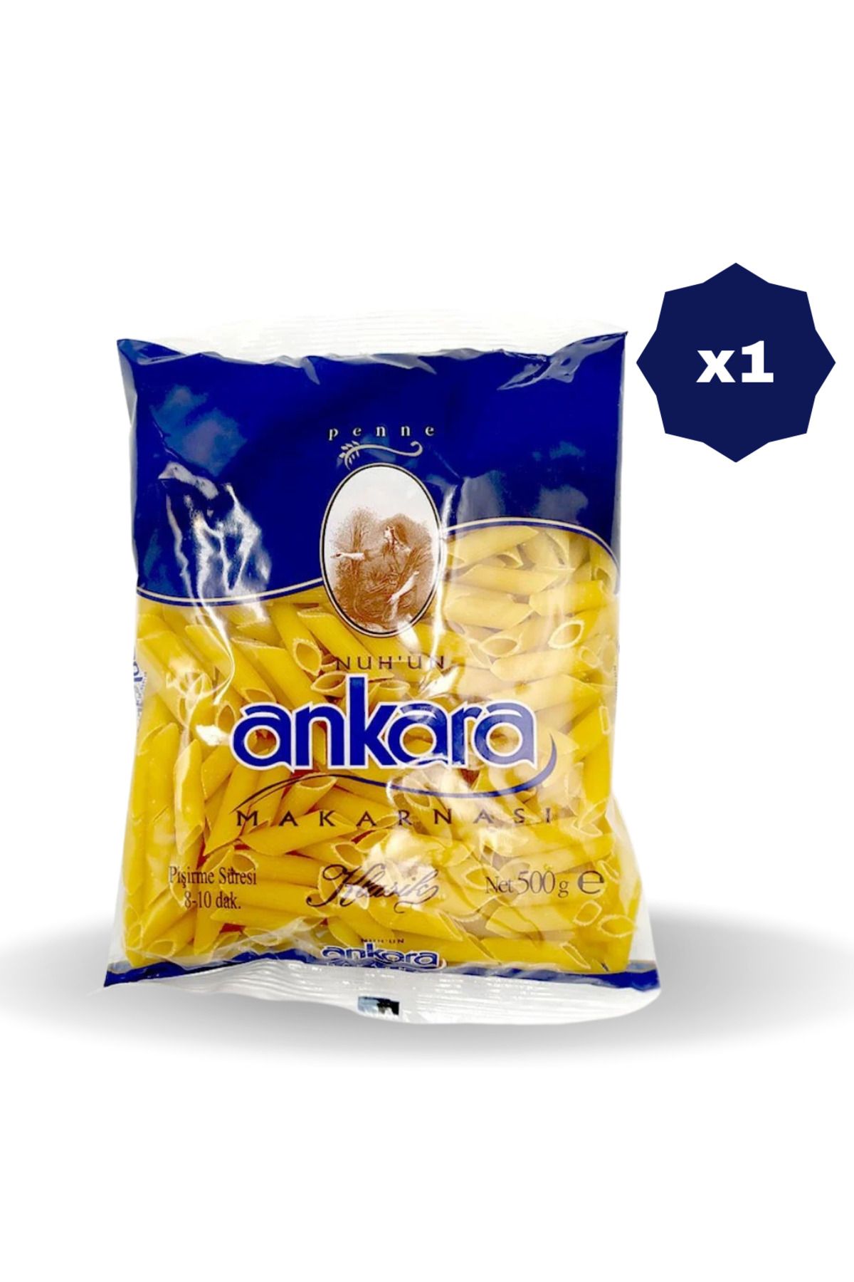 Nuh'un Ankara KALEM MAKARNA 500 GR - (1 ADET)