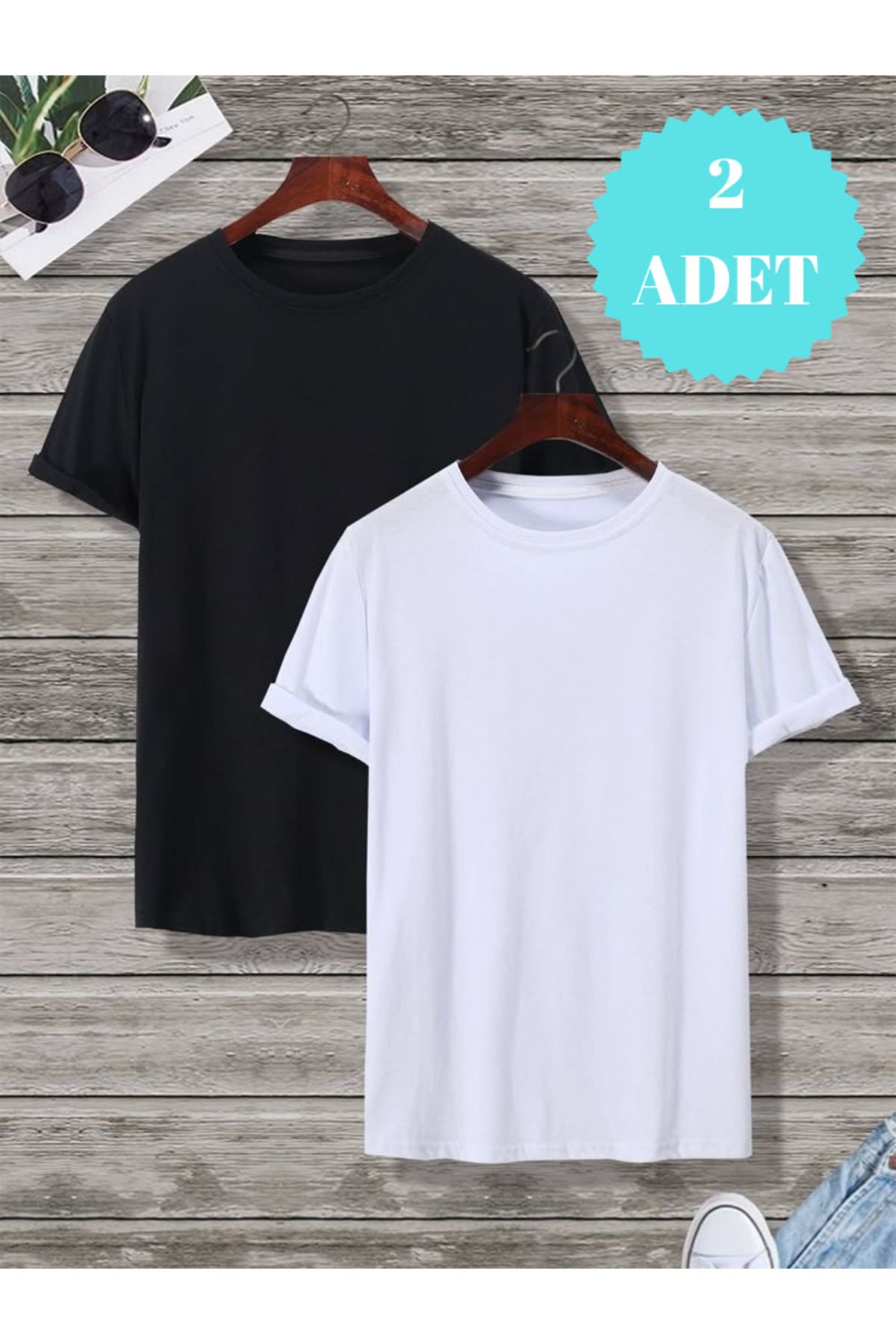 THE WHITE Kadın Regular 2'li T-Shirt