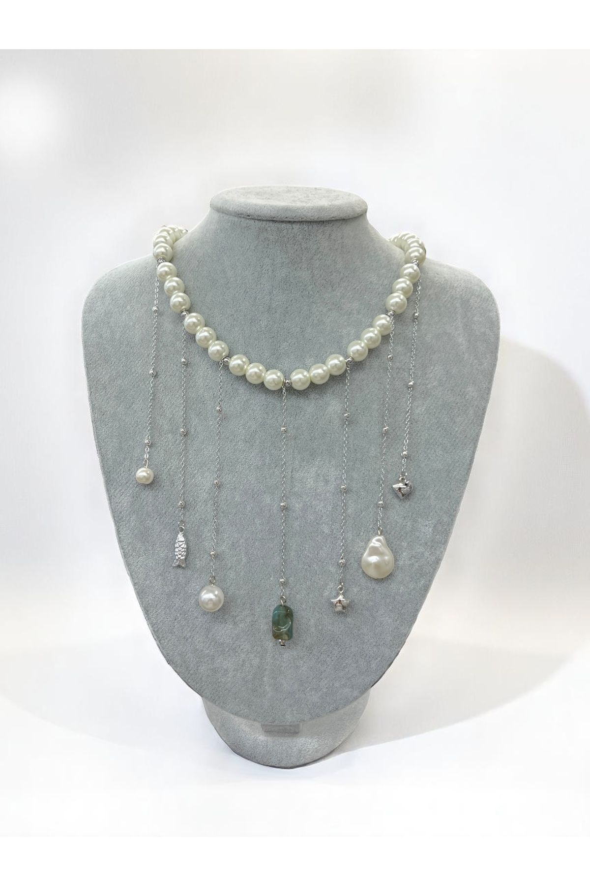 Esdem Accessories Tasarım İnci Kolye