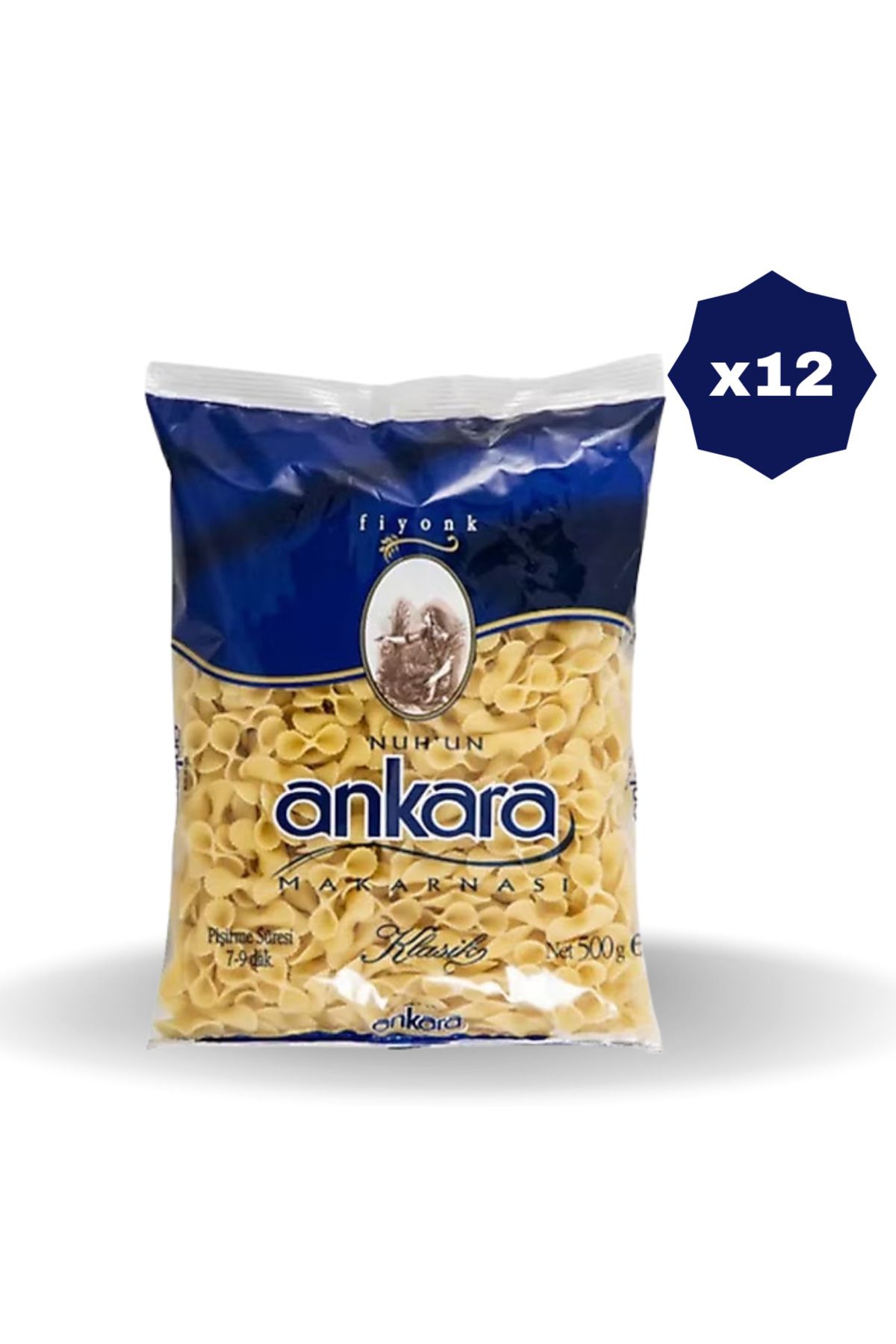 Nuh'un Ankara FİYONK MAKARNA 500 GR - (12 ADET)
