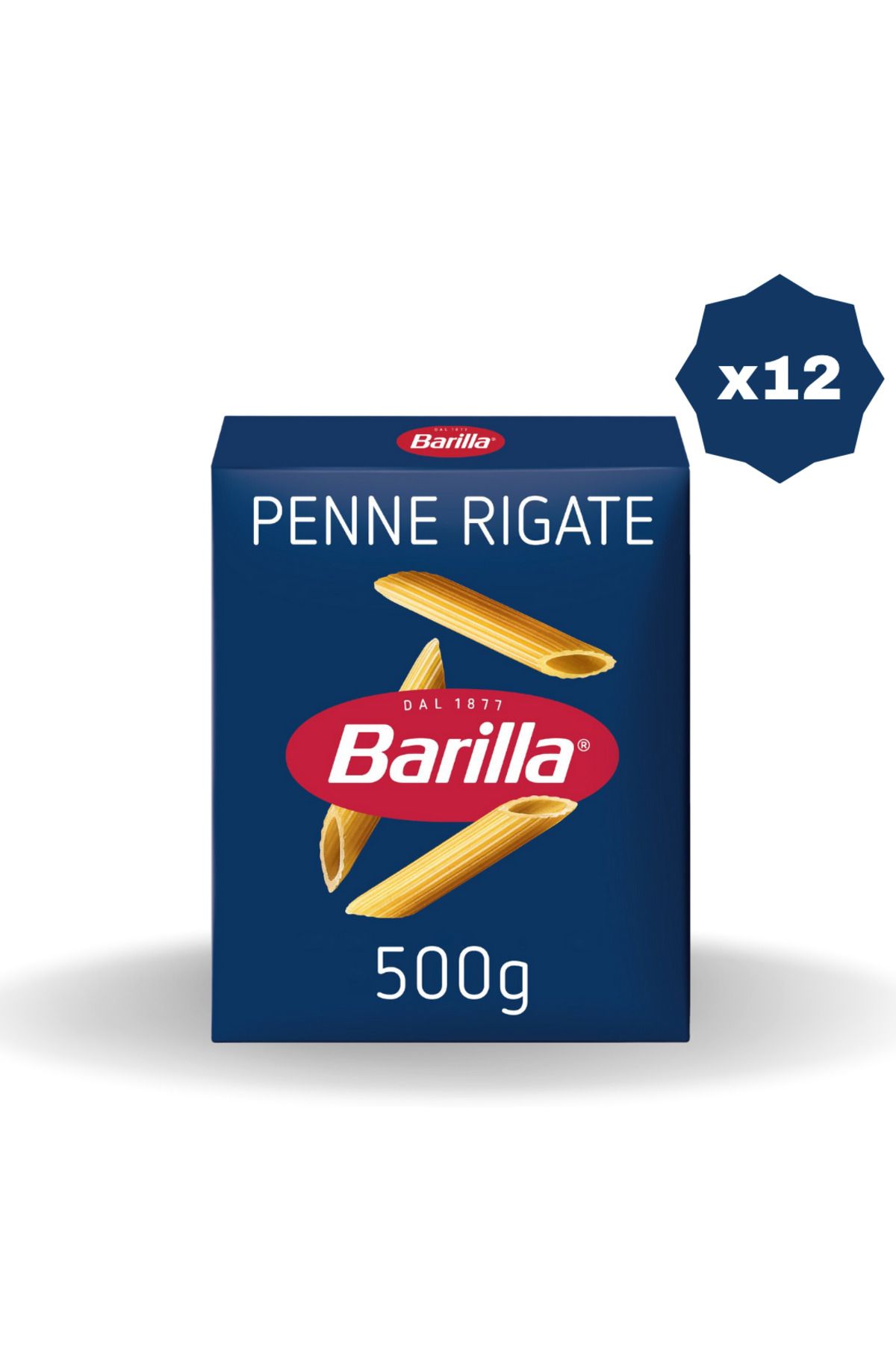 Barilla PENNE RIGATE MAKARNA 500 GR - (12 ADET)
