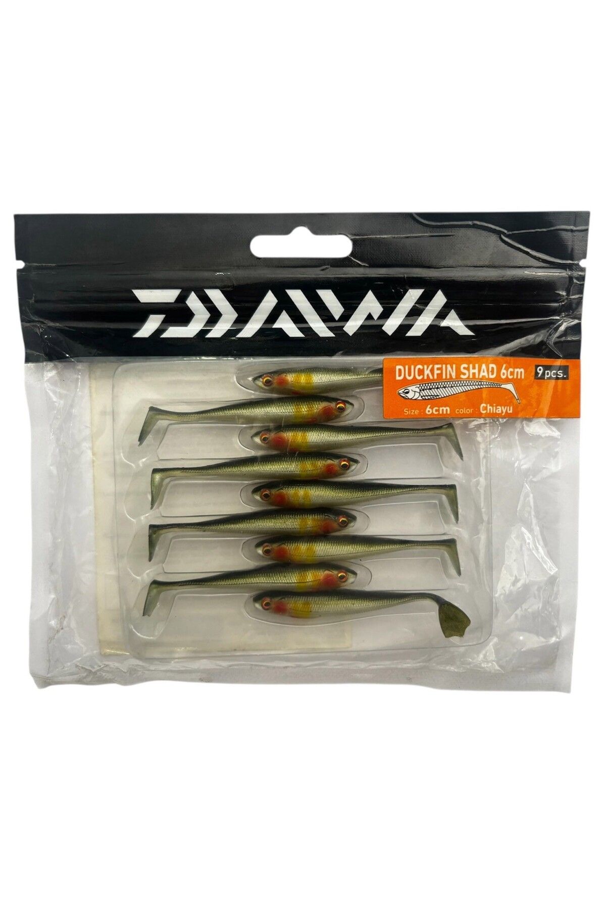 daiwa Prorex Duckfin Shad 6cm 9 Adet Silikon Yem