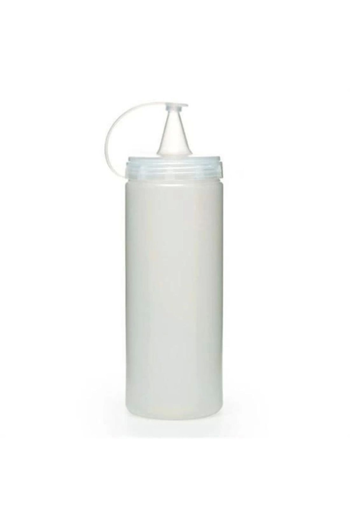 MT29 GİYİM Şeffaf Kapaklı Sızdırmaz Yağlık Sosluk Şişesi Plastik Yağdanlık 400 Ml