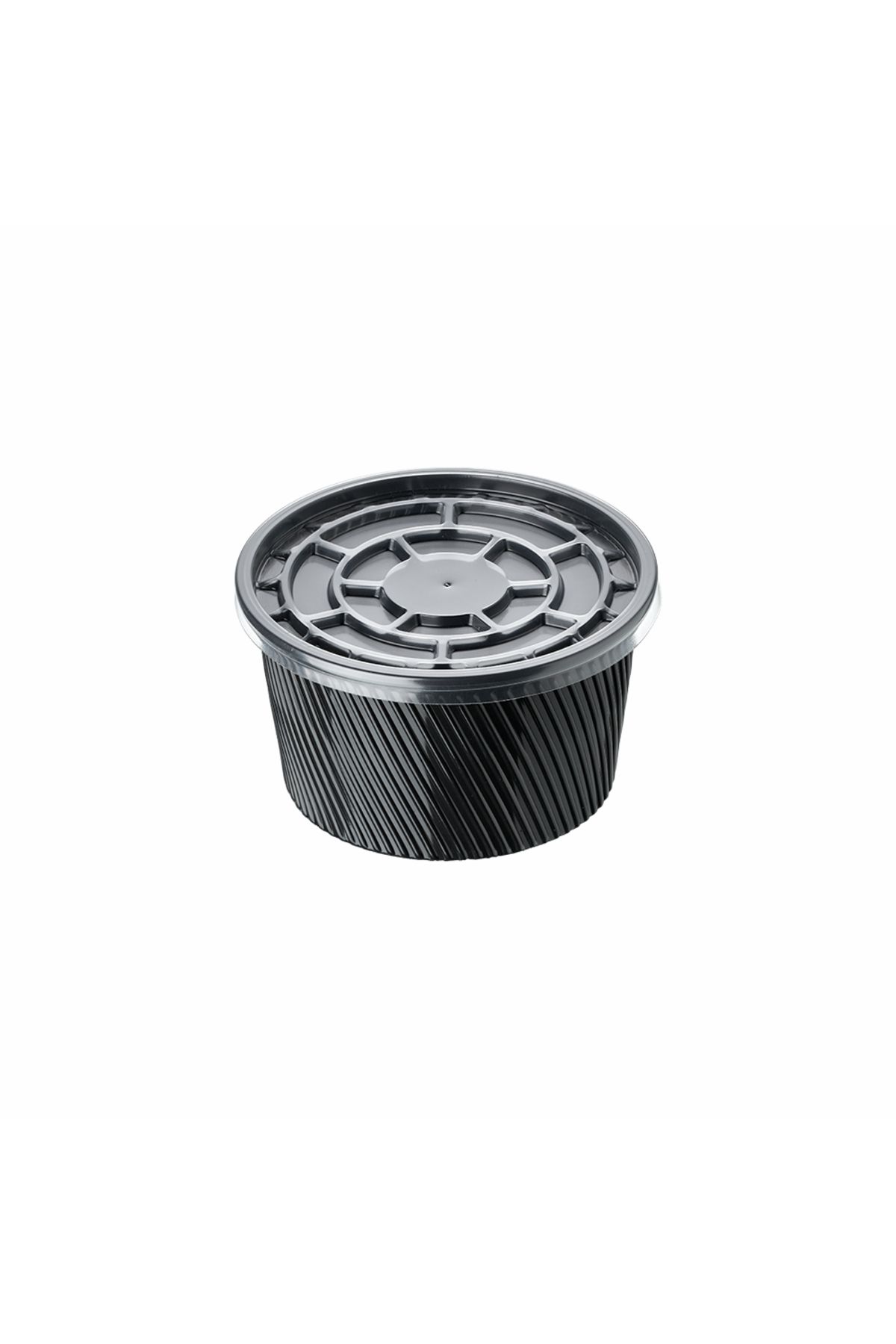 AMBALAJ GROSS SİYAH 16 OZ PP ÇORBA KASESİ 11 GR (KASE+KAPAK)