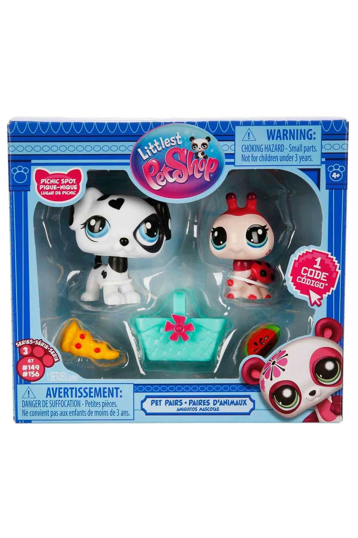 Littlest Pet Shop Minişler 2’li Figür Seti S3 - Dalmaçya Köpeği Ve Uğur Böceği