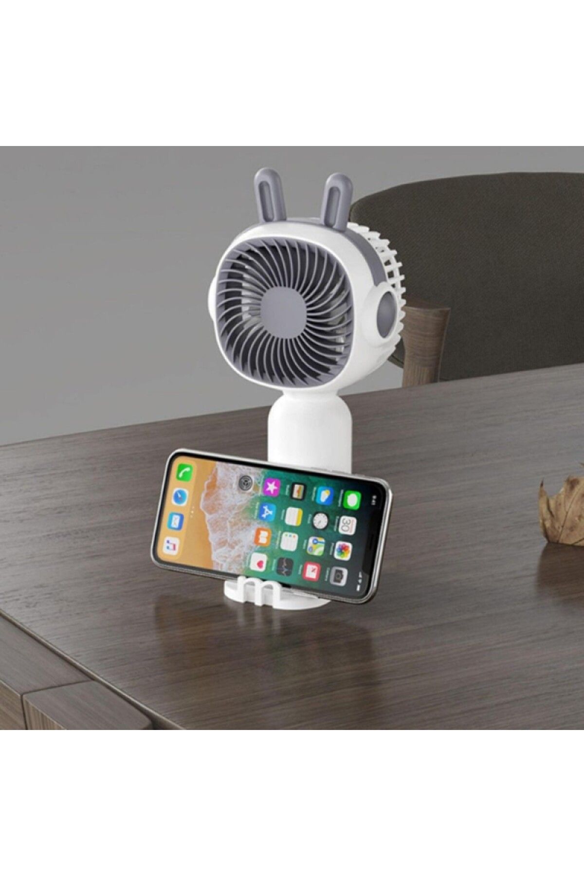 eminonundenal Hem Telefon Tutucu Hem Fan Minik Kullanışlı Serinletici İşlevsel