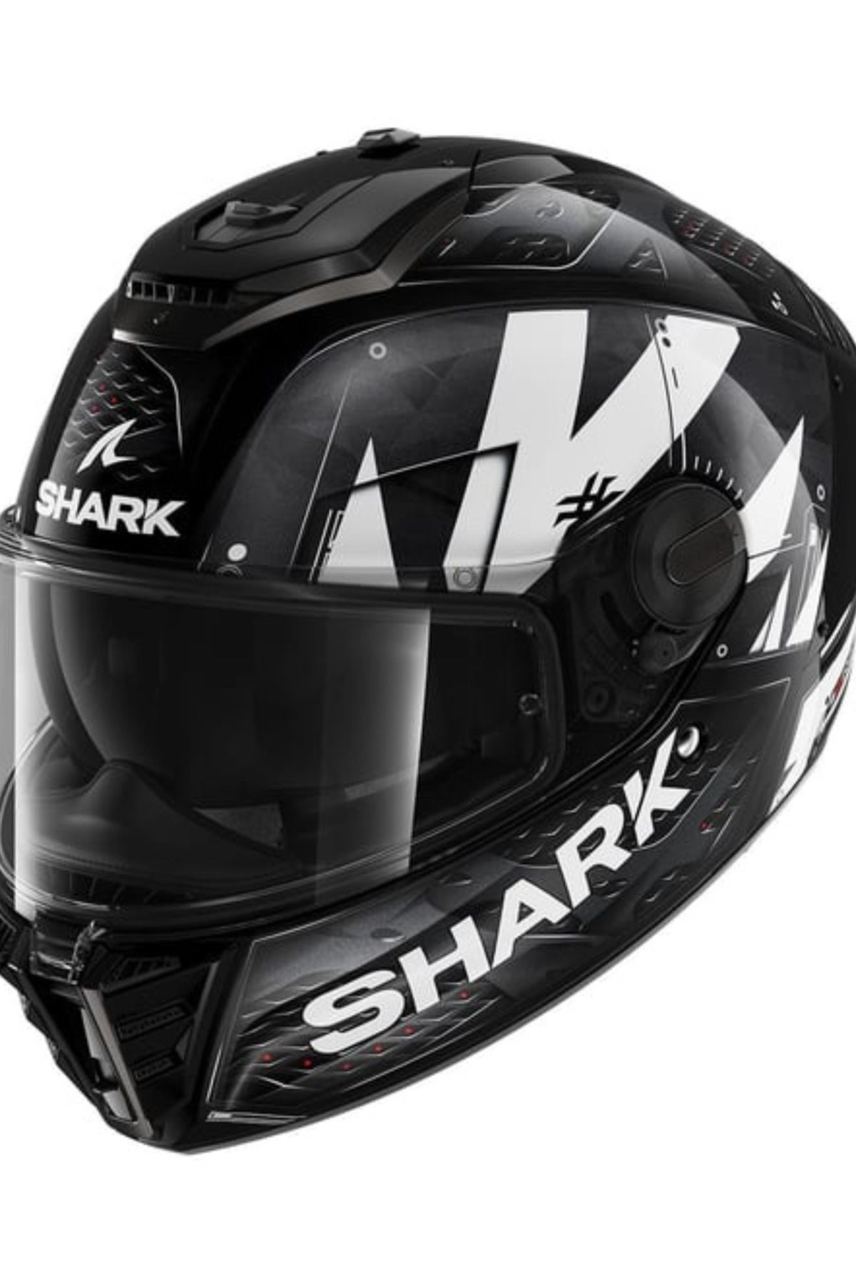 Shark Spartan Rs Stingrey Kapalı Kask - Siyah/Beyaz