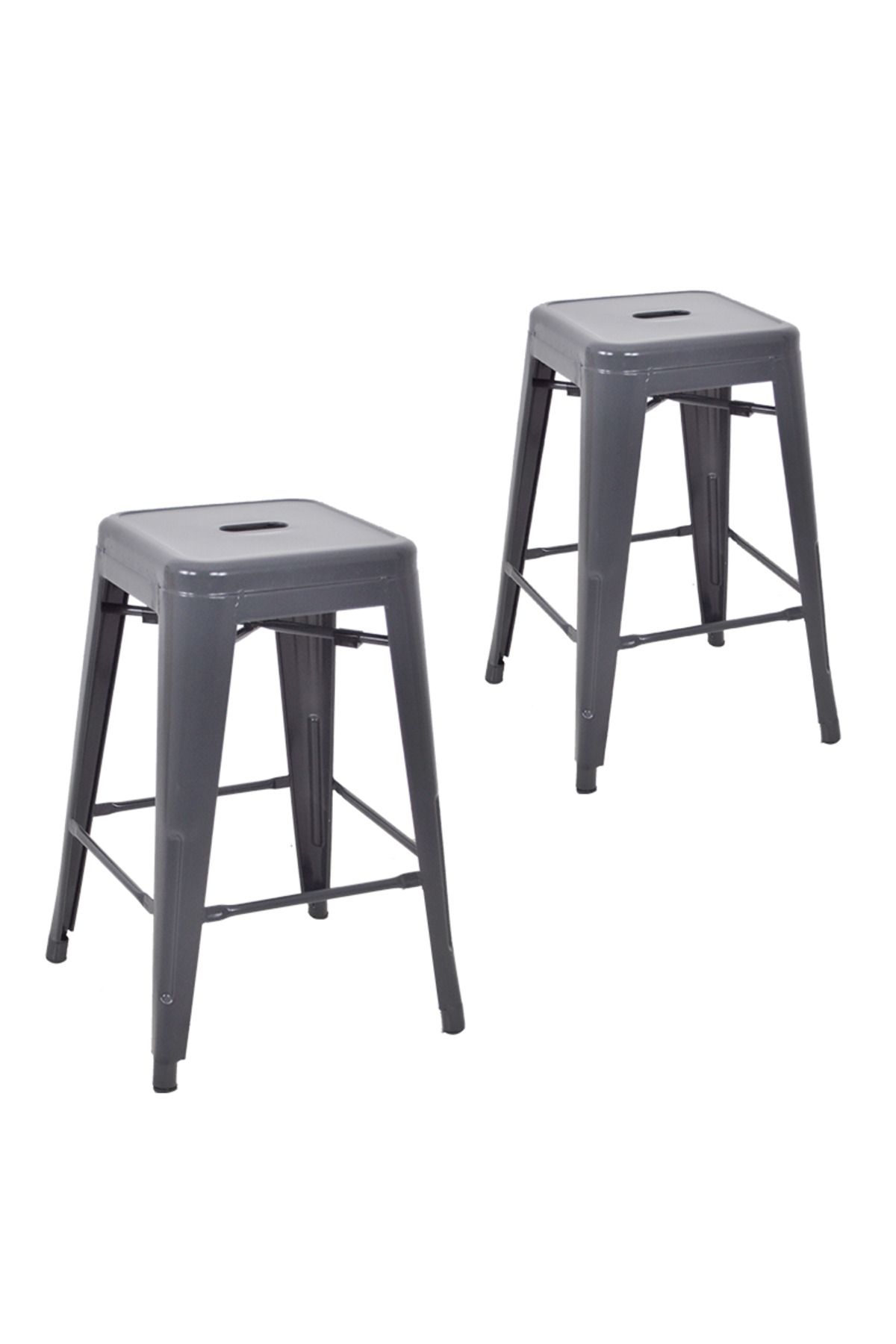 ChairLife Tolix Yüksek Metal Tabure(2 Adet)