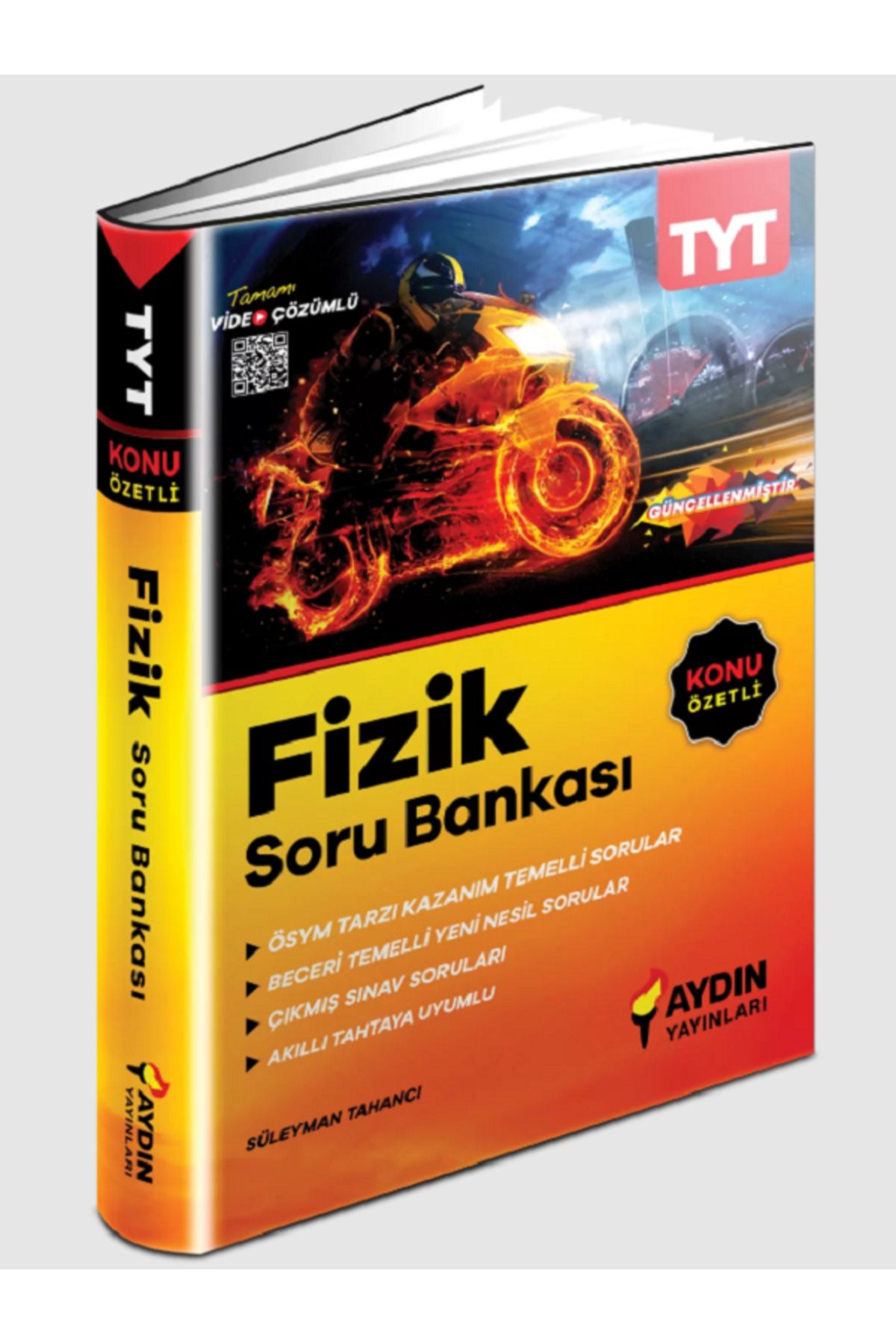 Evrensel İletişim Yayınları Aydın Yay. TYT FİZİK Soru Bankası / Konu Özetli - Tamamı Video Çözümlü