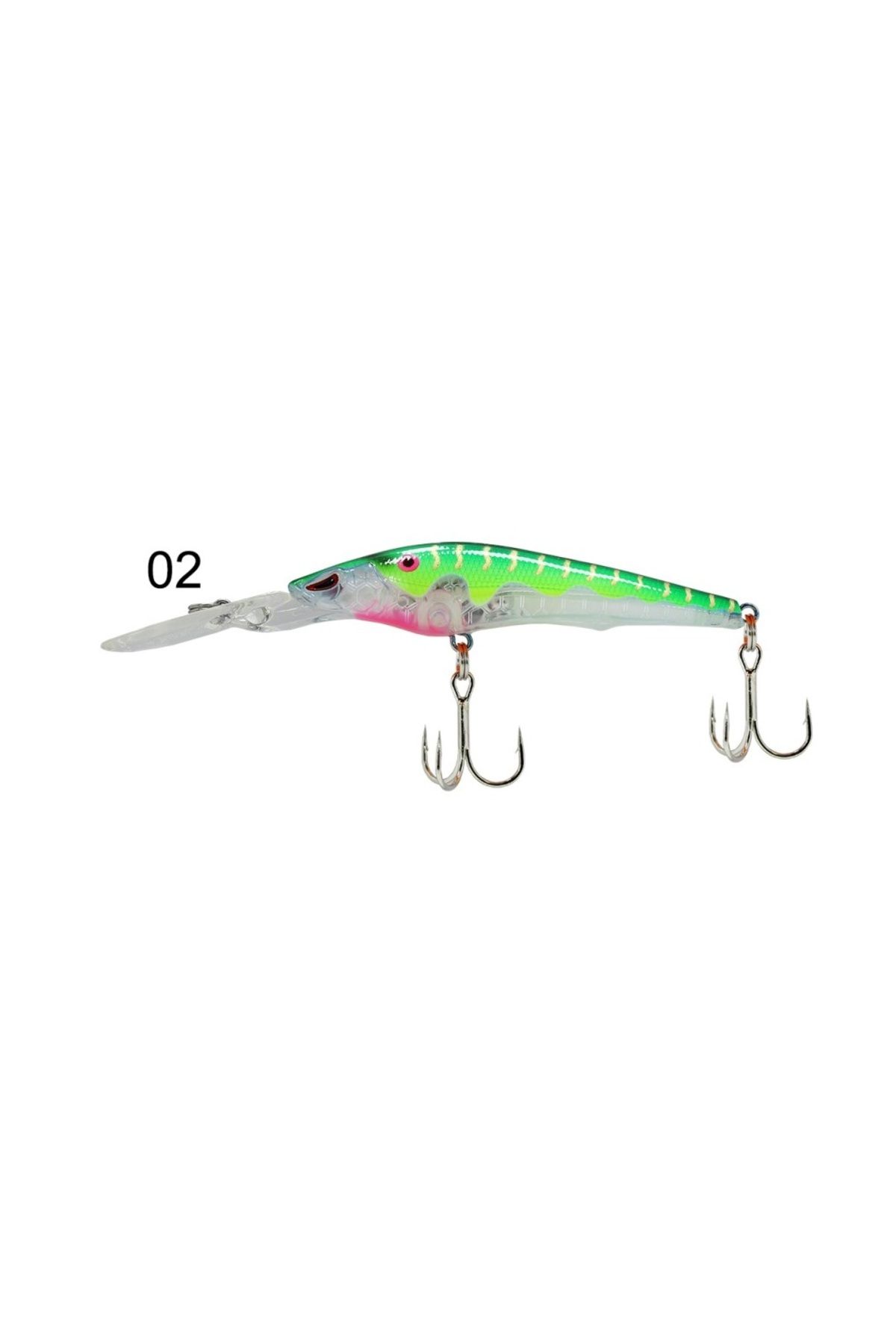 CAPTAIN Style Pike 9cm Floating 14gr Maket Balık Derin Dalar Rapala No:2
