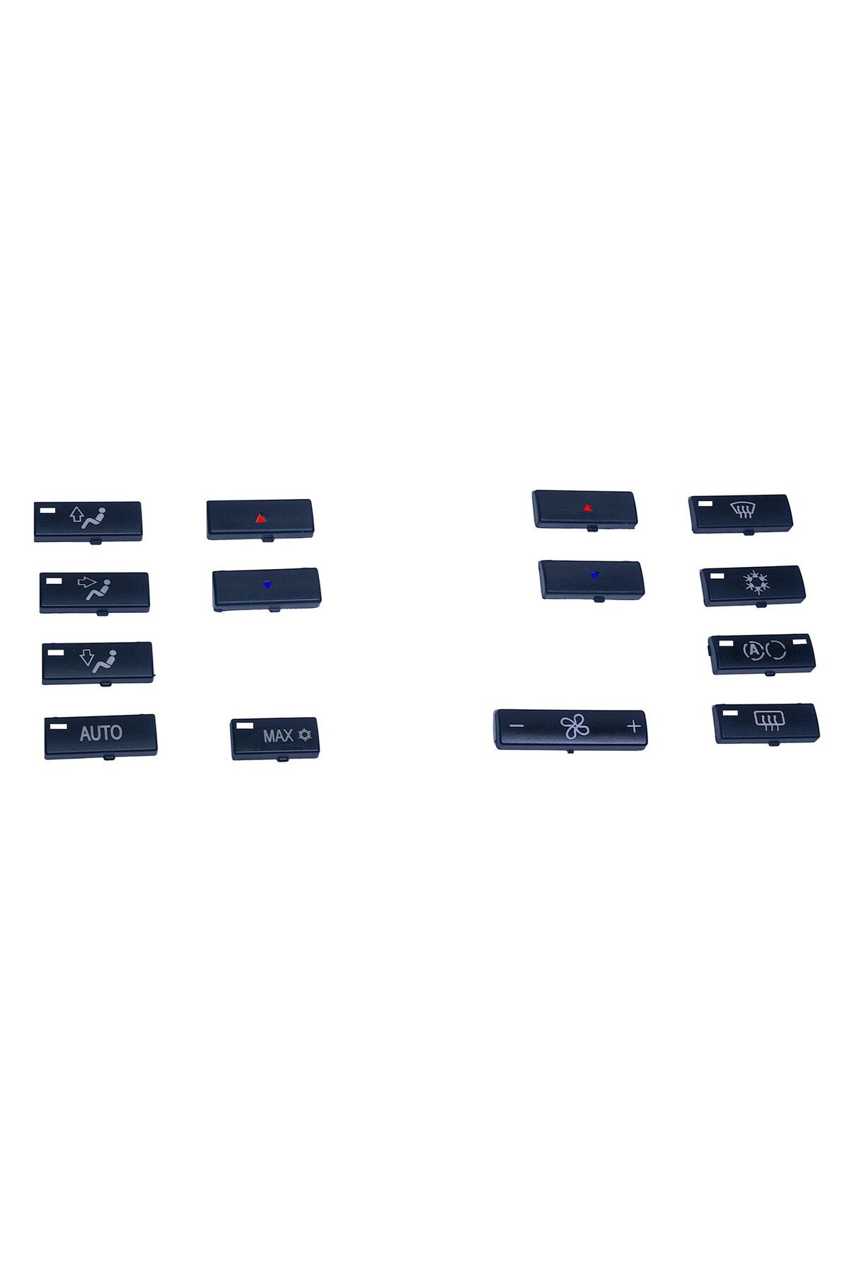 ALPHA AUTO PART BMW 5 Serisi E39 için Klima Panel Düğmeleri 14 Parçalı Set