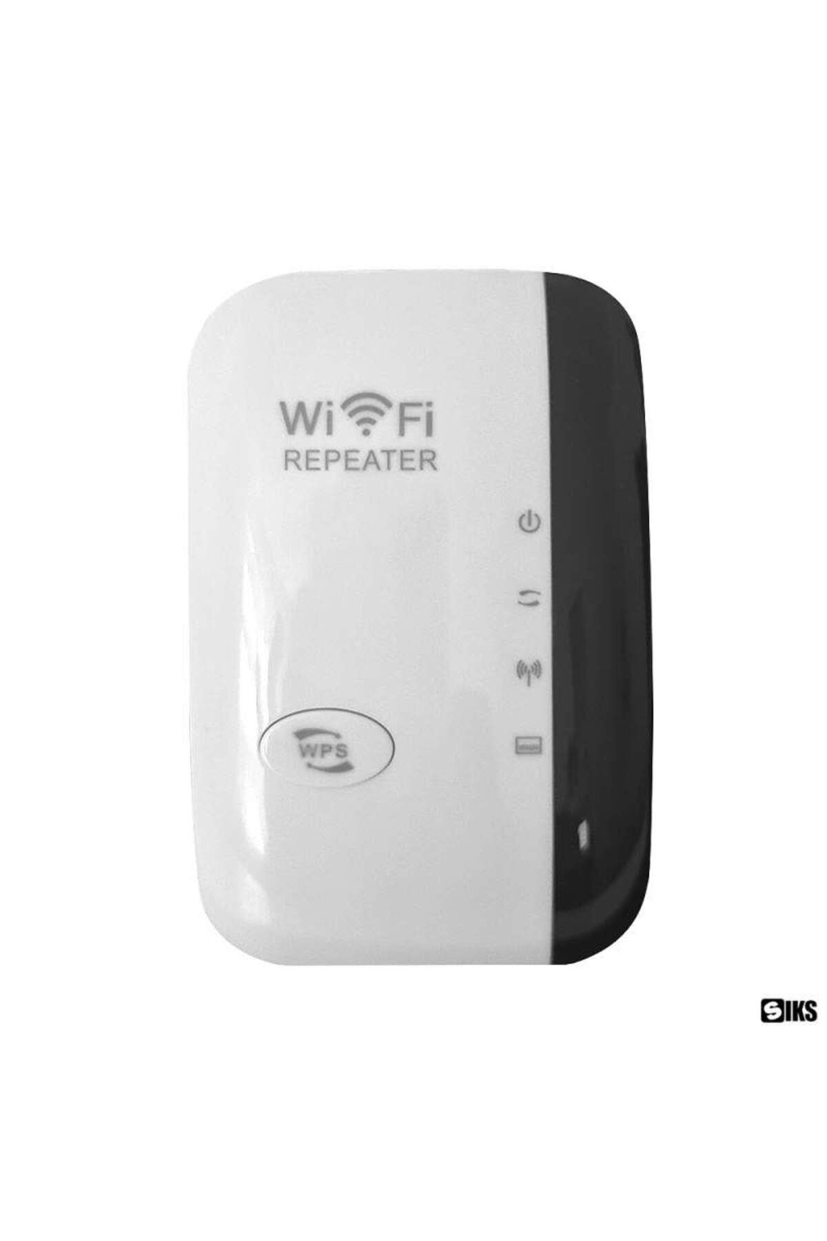 SIKS-Wireless Adapter, Wi-Fi Range Signal Amplifier, 2.4 Ghz, 300 Mbps, 10 m Coverage, LAN Slot 2