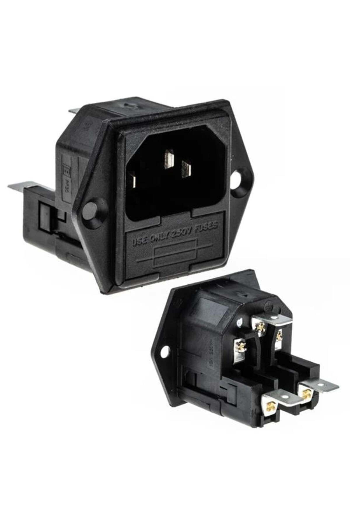 Powermaster IC-213B C14 Power Şase Çift Fuselli Kulaklı