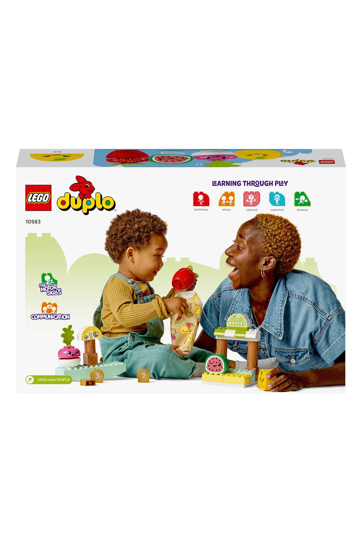 ۱۰۹۸۳ دوپلو مجموعه غذای اولین بازار ارگانیک من اسباب‌بازی‌ها