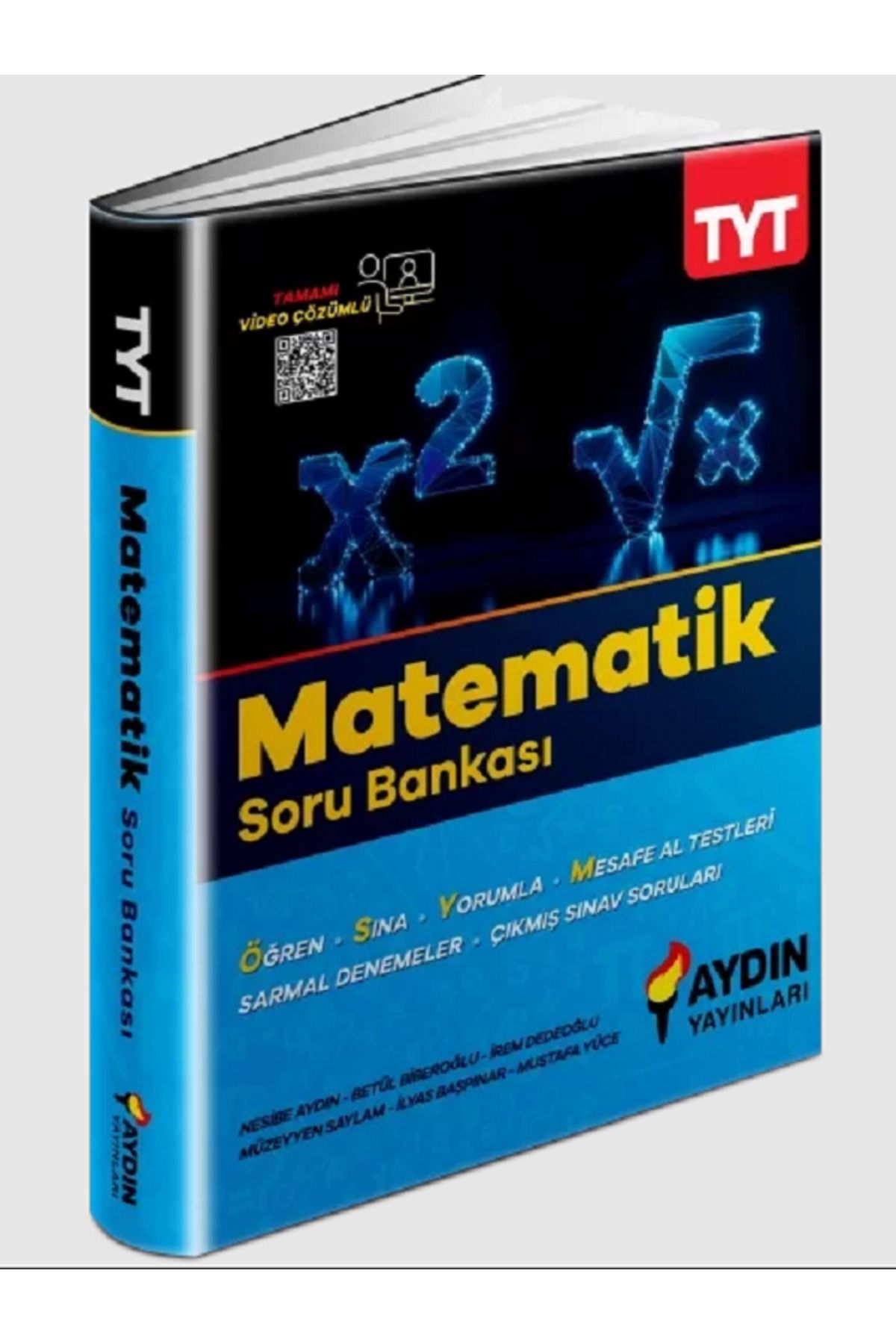 Evrensel İletişim Yayınları Aydın Yay. TYT Matematik Soru Bankası / Sınavlara Hazırlıkta Yılların Deneyimi - Video Çözümlü