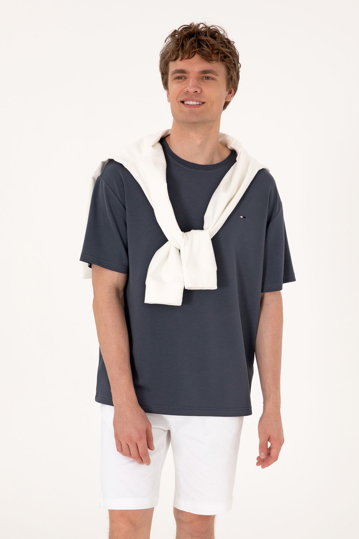 U.S. Polo Assn. Erkek Antrasit Tişört 50307322-VR006 - Fiyatı, Yorumları