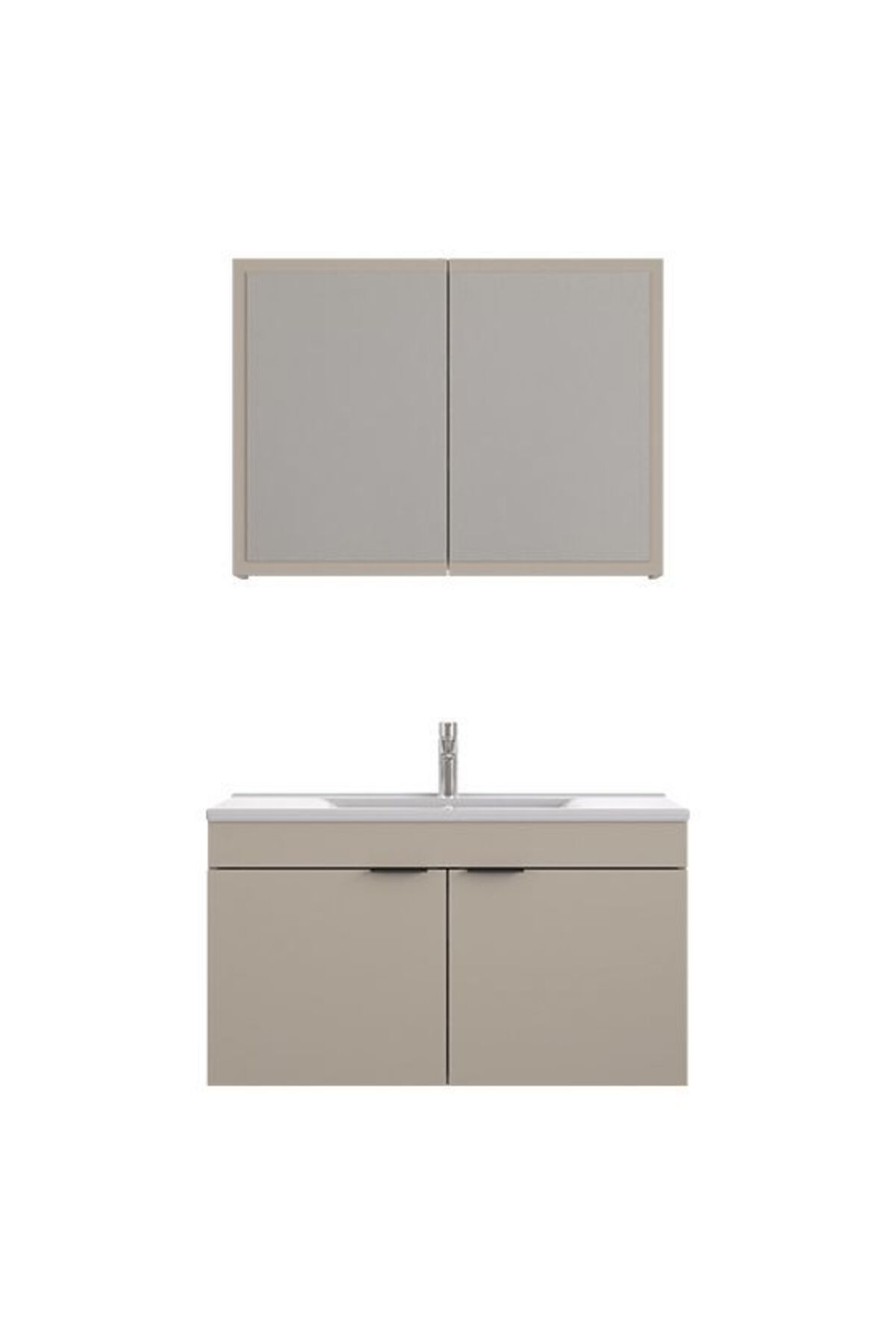 BİANİ FİX Biani Fix Loft 100 cm Latte Banyo Dolabı
