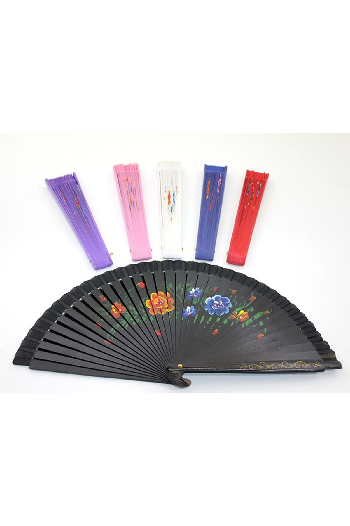 Store Ahşap Yelpaze Çift Taraflı 23 Cm