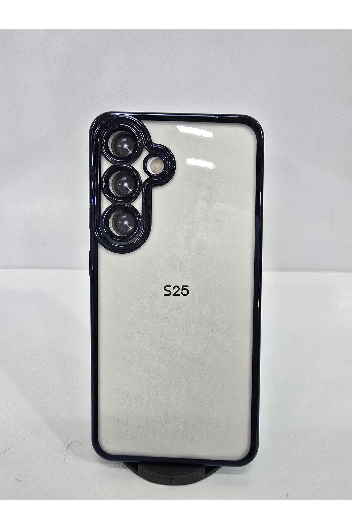 İnci Samsung s25 lansman kamera lens koruyucu lu silikonlu telefon kılıfı