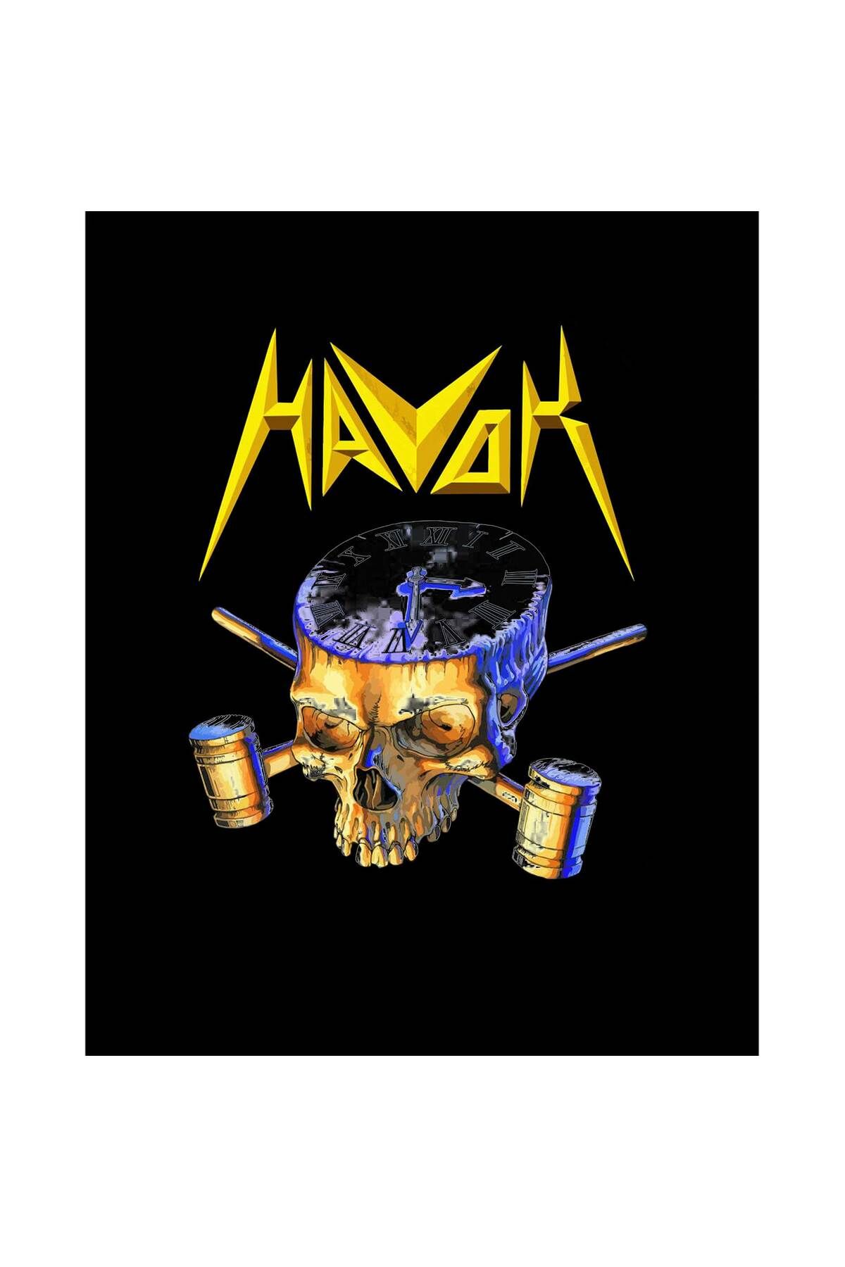 Z zepplin Havok Band Deals Merch Büyük Sırt Patch Yama