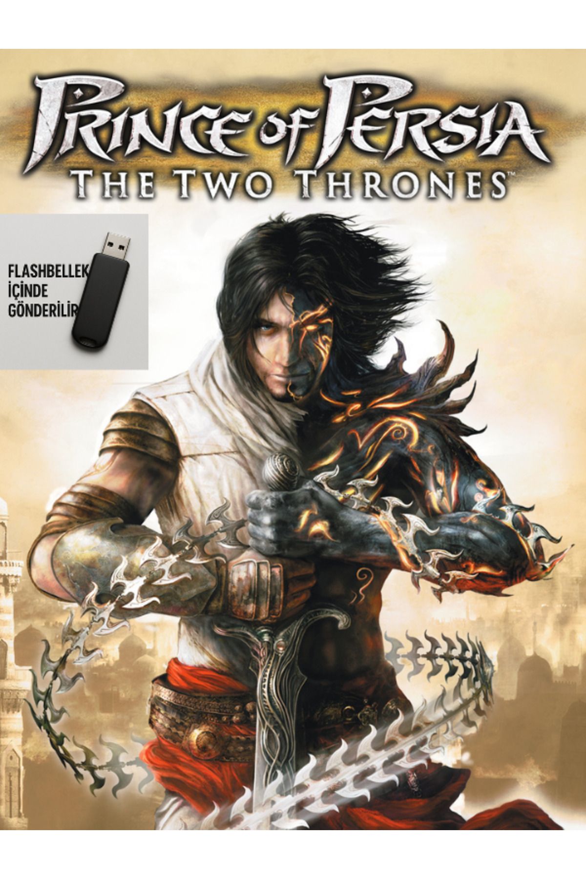 Tigdes 🎮 Prince of Persia: The Two Thrones PC Oyunu | Kuruluma Hazır Flash Bellek | Windows Uyumlu Türkçe