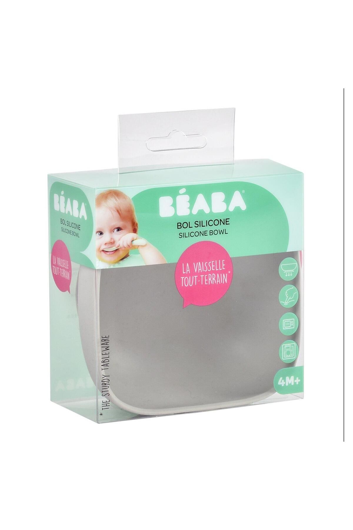 Beaba Vakumlu Silikon Kase, Grey