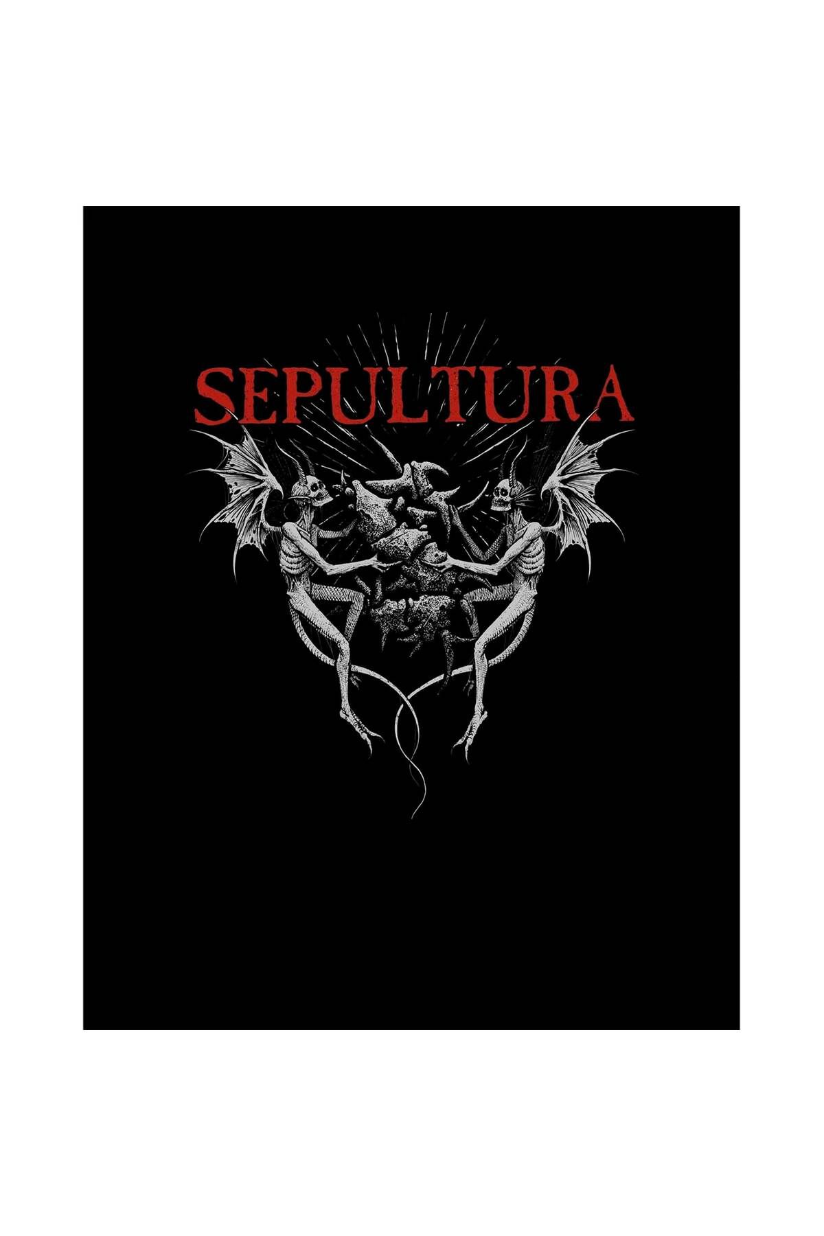 Z zepplin Sepultura Angel Büyük Sırt Patch Yama