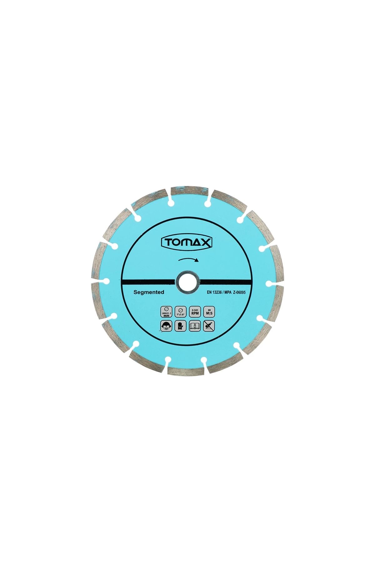 Nemere Segmentli Elmas Beton Kesici Disk - 115x2,0x22