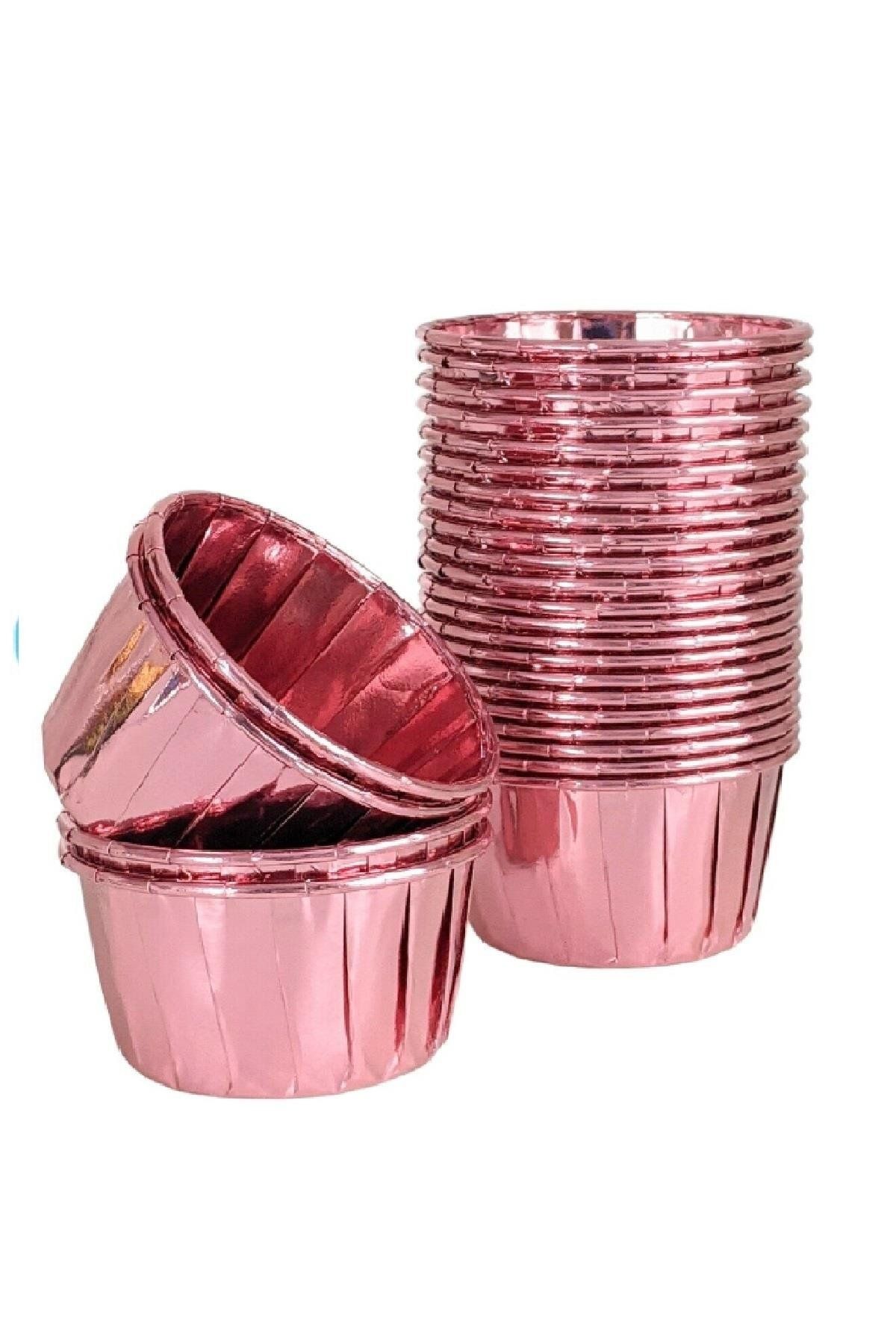alsepeteavm Dolphin Muffin-kek Kapsülü Rose Gold 25li