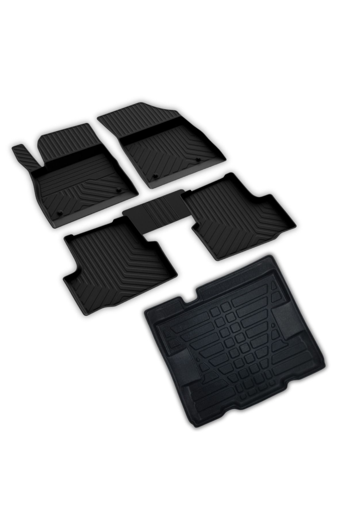 ferrous autoaccessories Opel Astra K Ferrous 4D Paspas ve Stepnesiz 3D Bagaj Havuzu 2015 2020