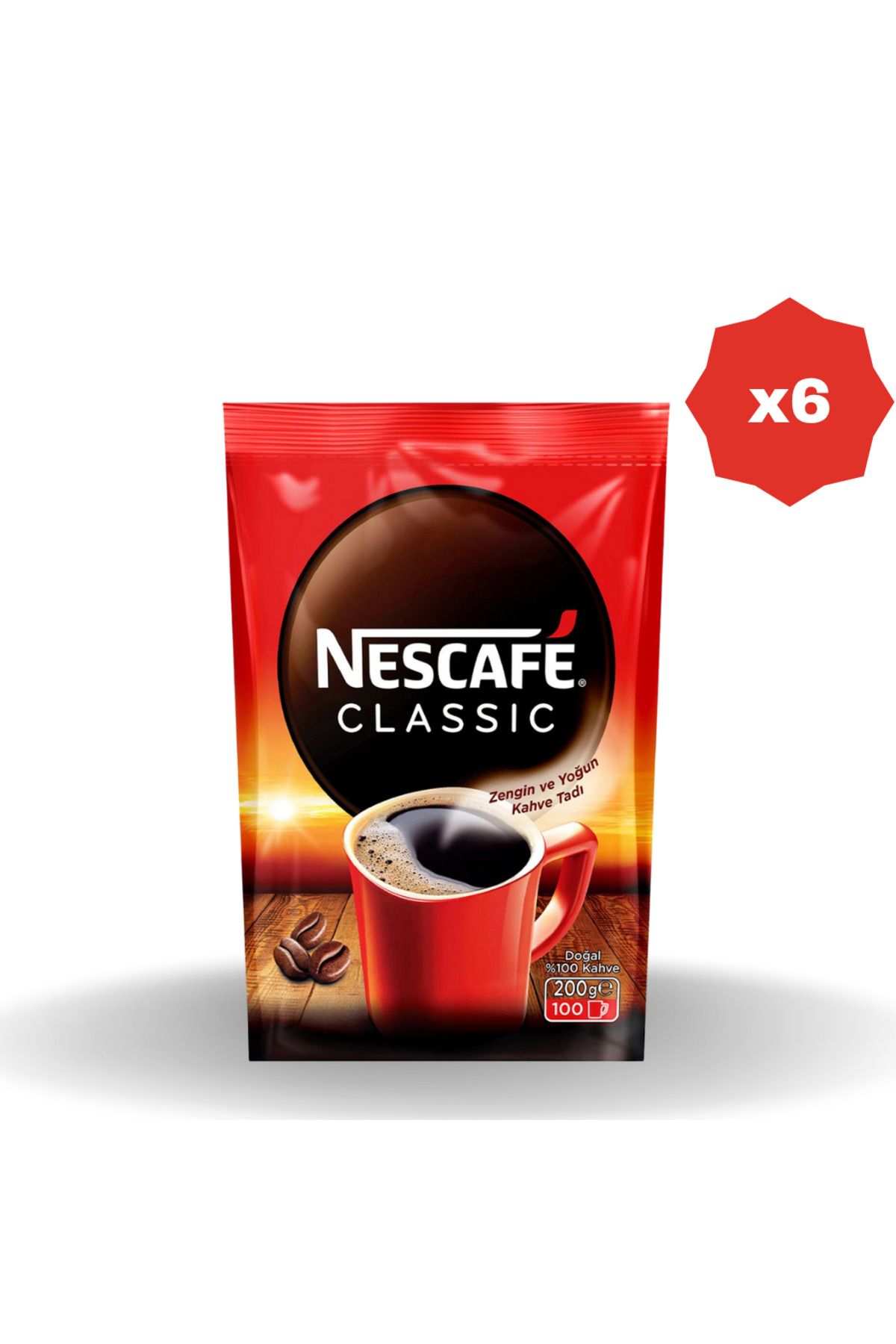 Nescafe CLASSIC POŞET 200 GR - (6 ADET)