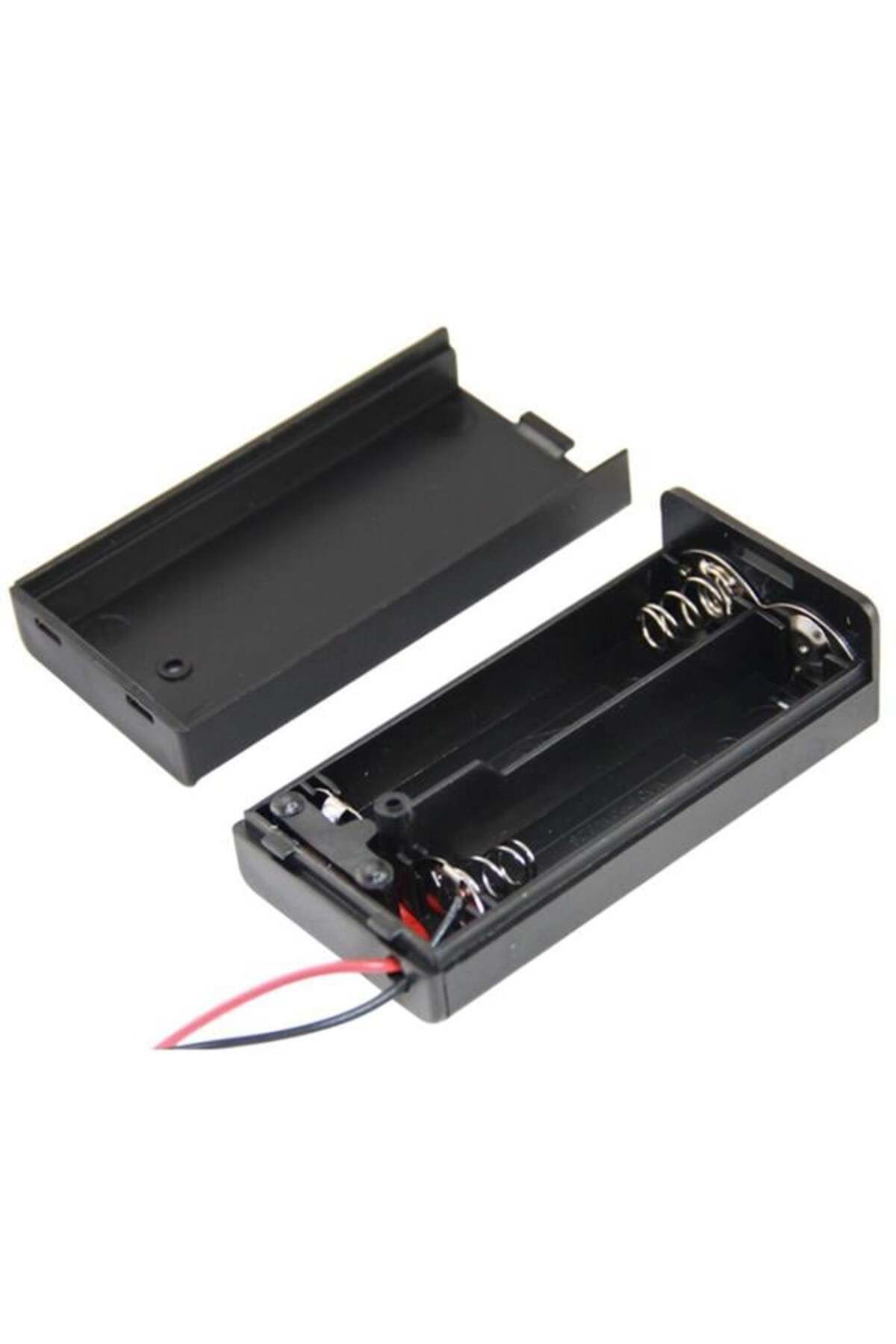 Powermaster 2'li Aa Kapaklı Switch'li Pil Yuvası (ıc-233c