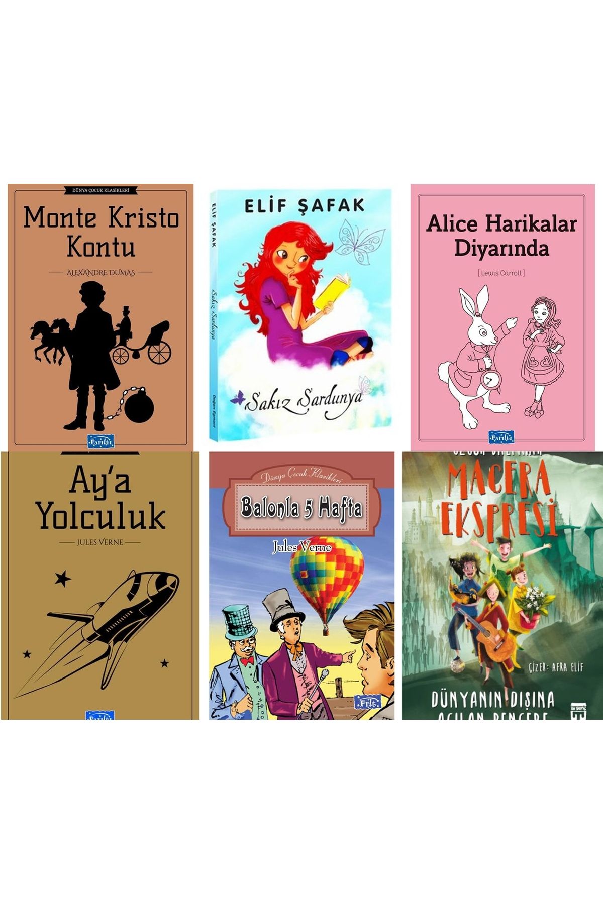 Parıltı Yayınları PARILTI YAYINLARI YAZ TATİLİ DÖNEM BOYU OKUMA SETİ BALONDA 5 HAFTA SAKIZ SARDUNYA