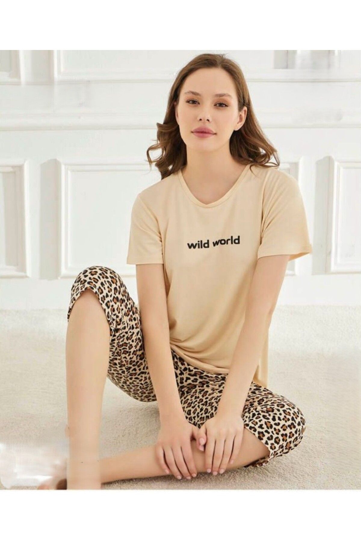 Mihra 50108 Kapri Pijama Takım
