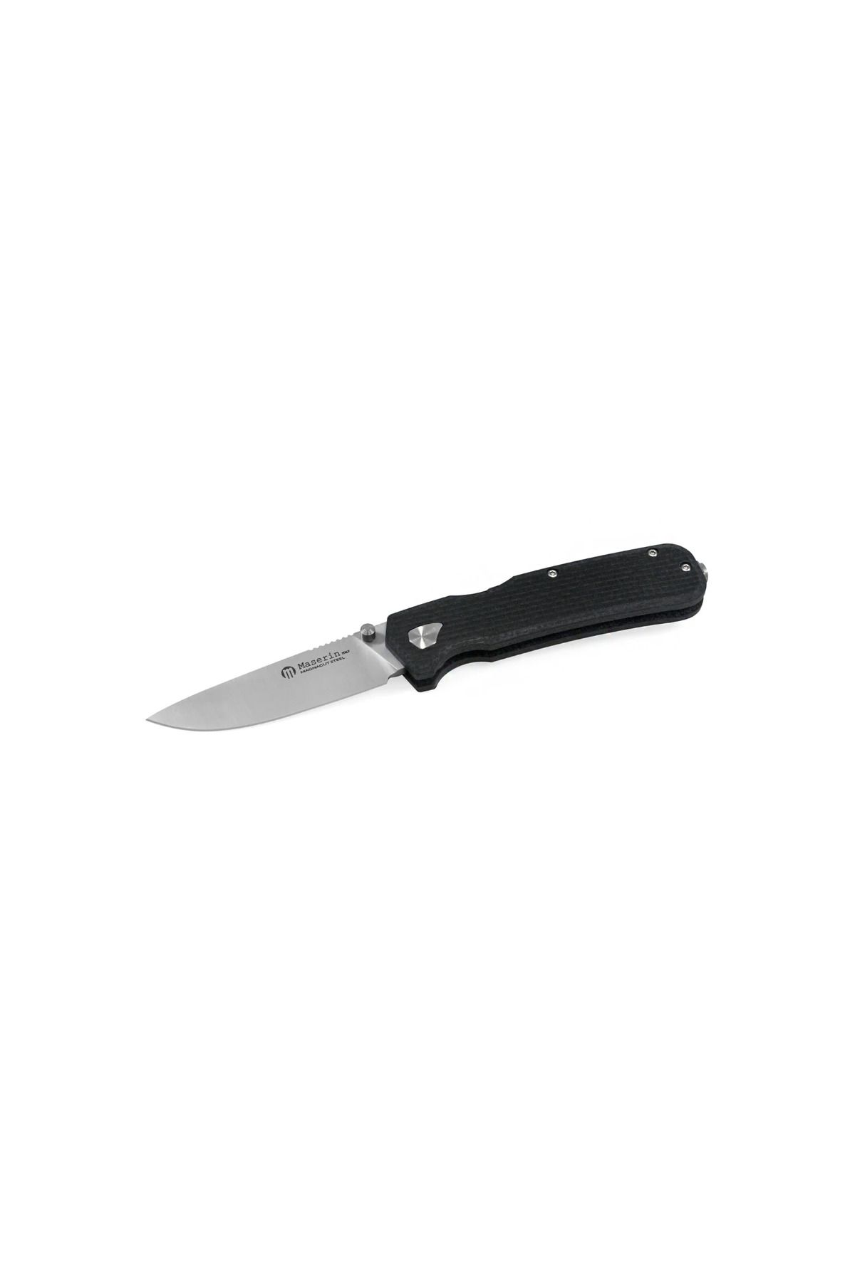 MASERIN Pulse 630 CPM-MagnaCut Blade Black Micarta Handle Çakı