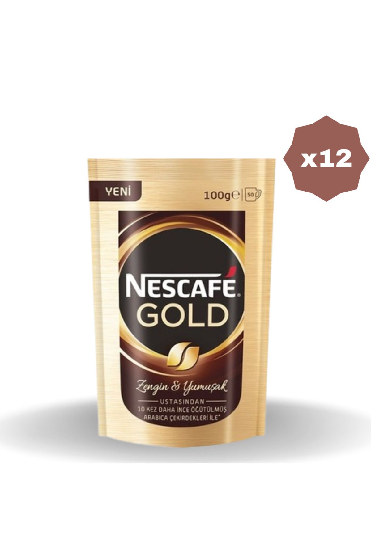 Nescafe GOLD POŞET 100 GR - (12 ADET)