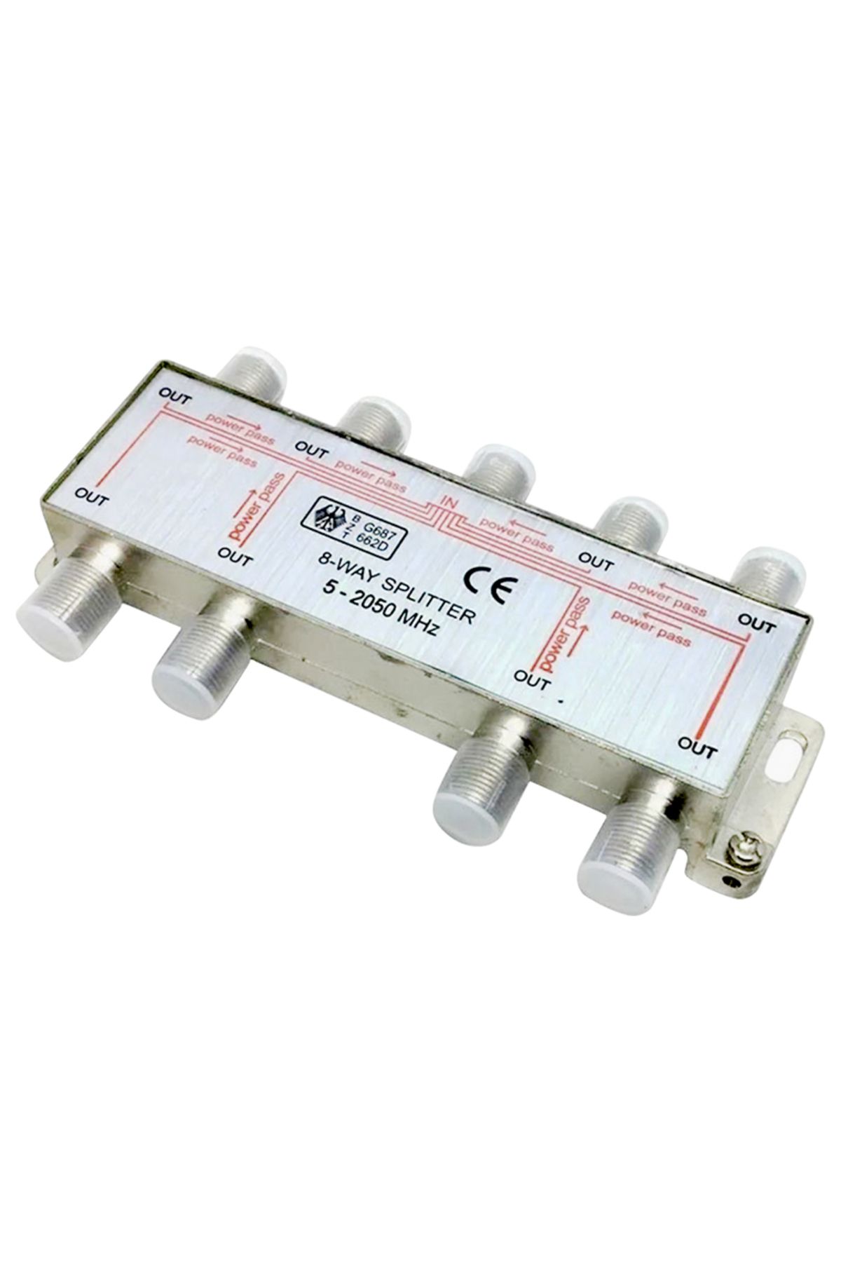 Powermaster MAG 1/6 6 Yollu Splitter 5-2500 Mhz