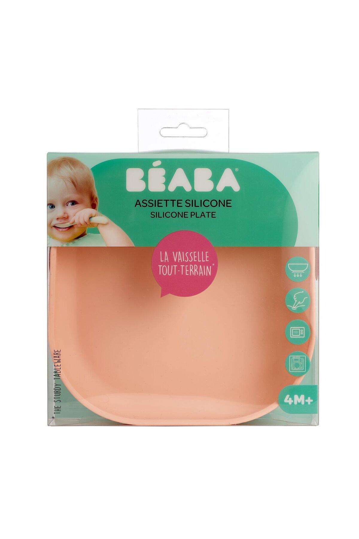 Beaba Vakumlu Silikon Tabak, Light Pink fotoğrafı 2 (önizleme)