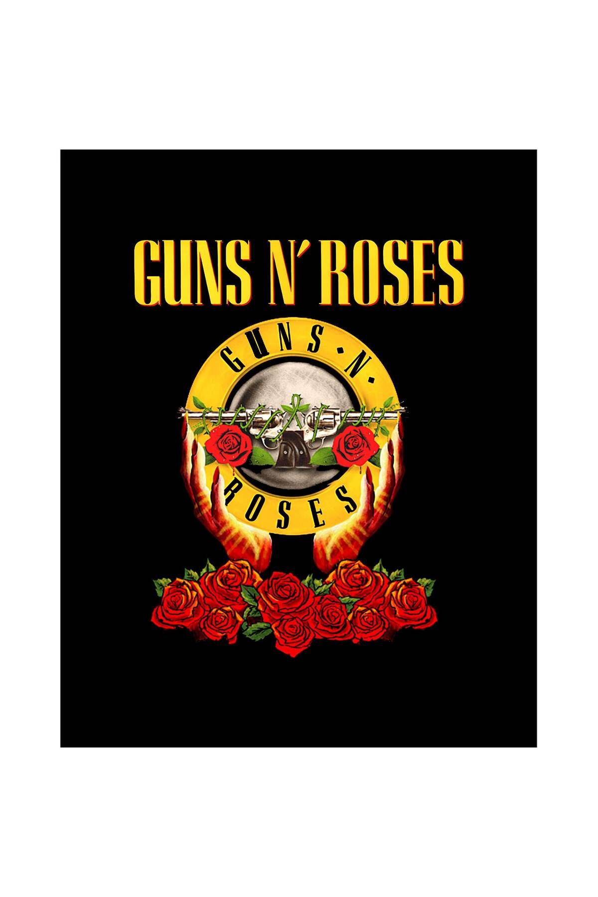 Z zepplin Guns N Roses Hands and Light Büyük Sırt Patch Yama